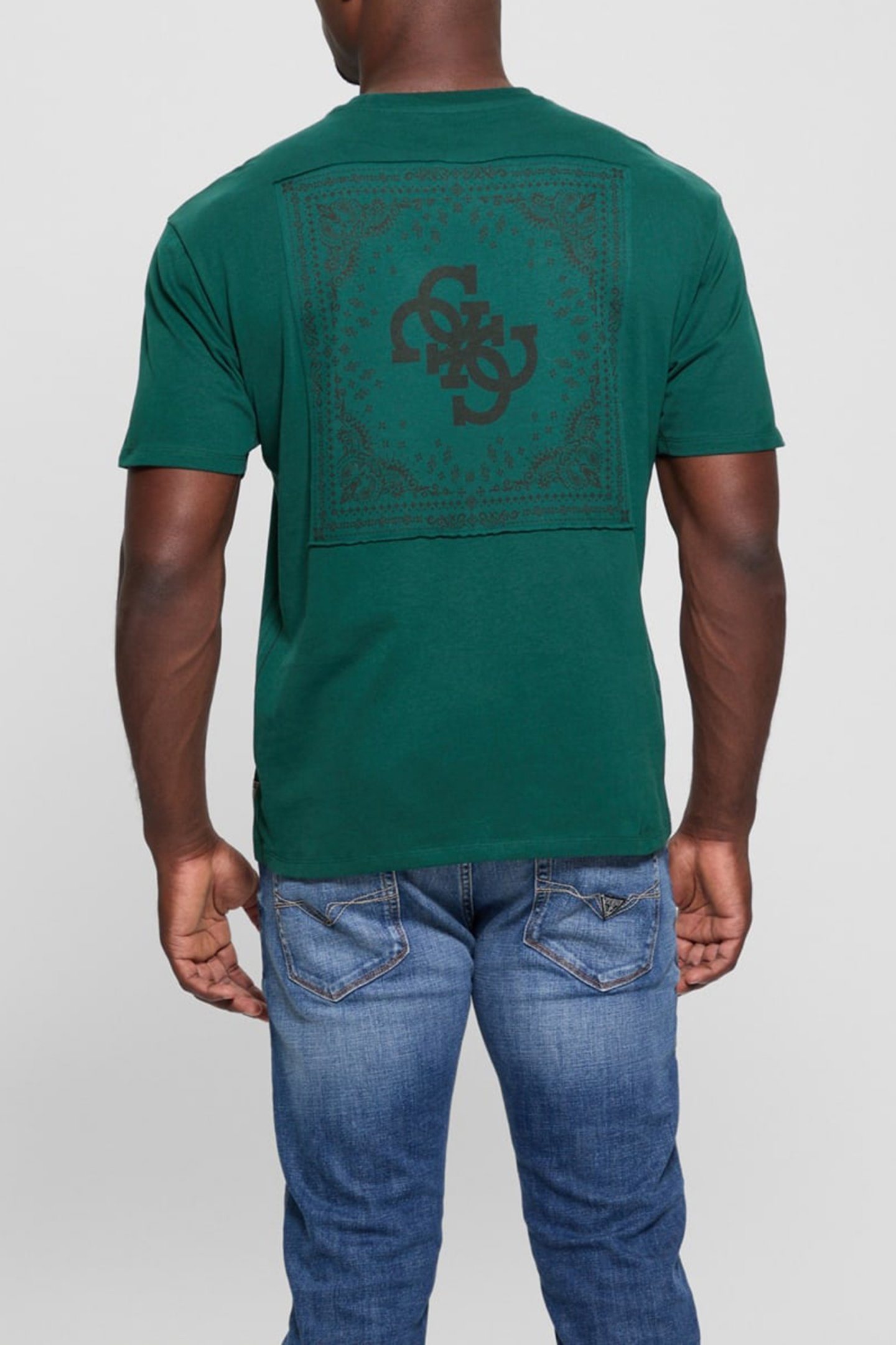 SS BSC BANDANA APPLI DARK JADE 2