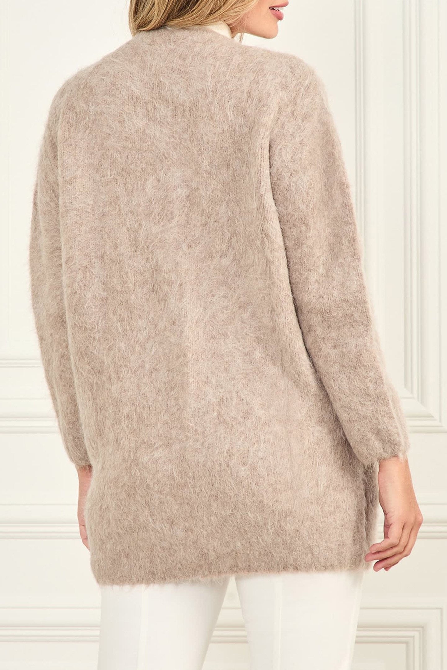 MICHAELA ALPACA CARD HERB TAN MULTI 2