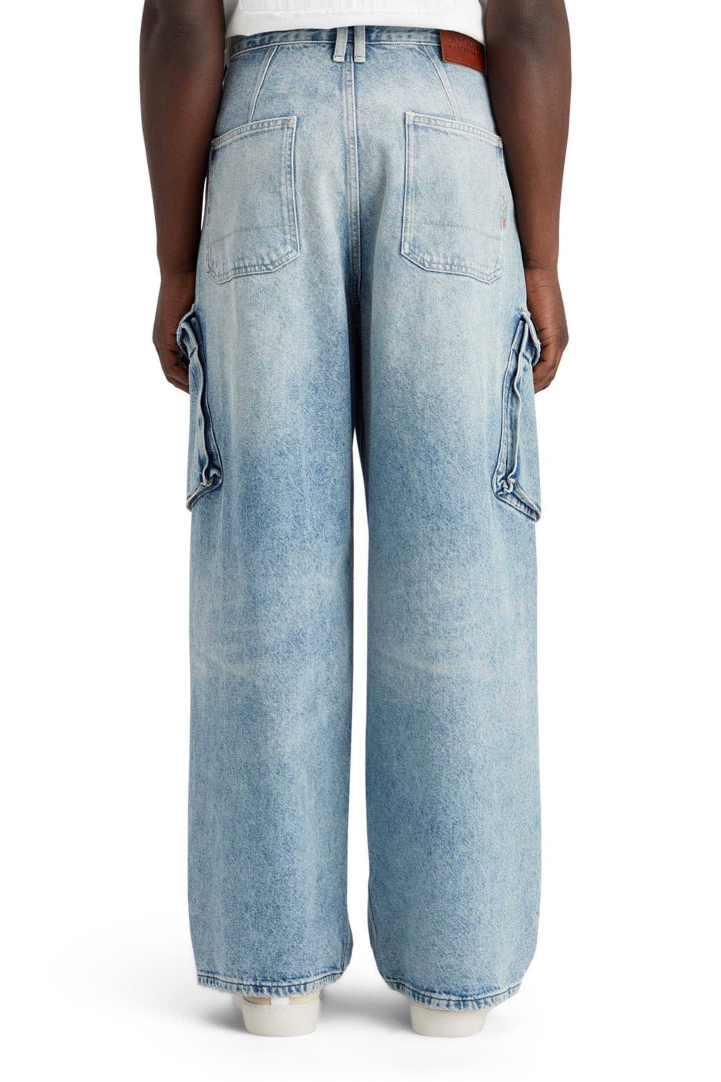 THE DAZE WIDE LEG CARGO JEANS - ROLLING ROAD 2