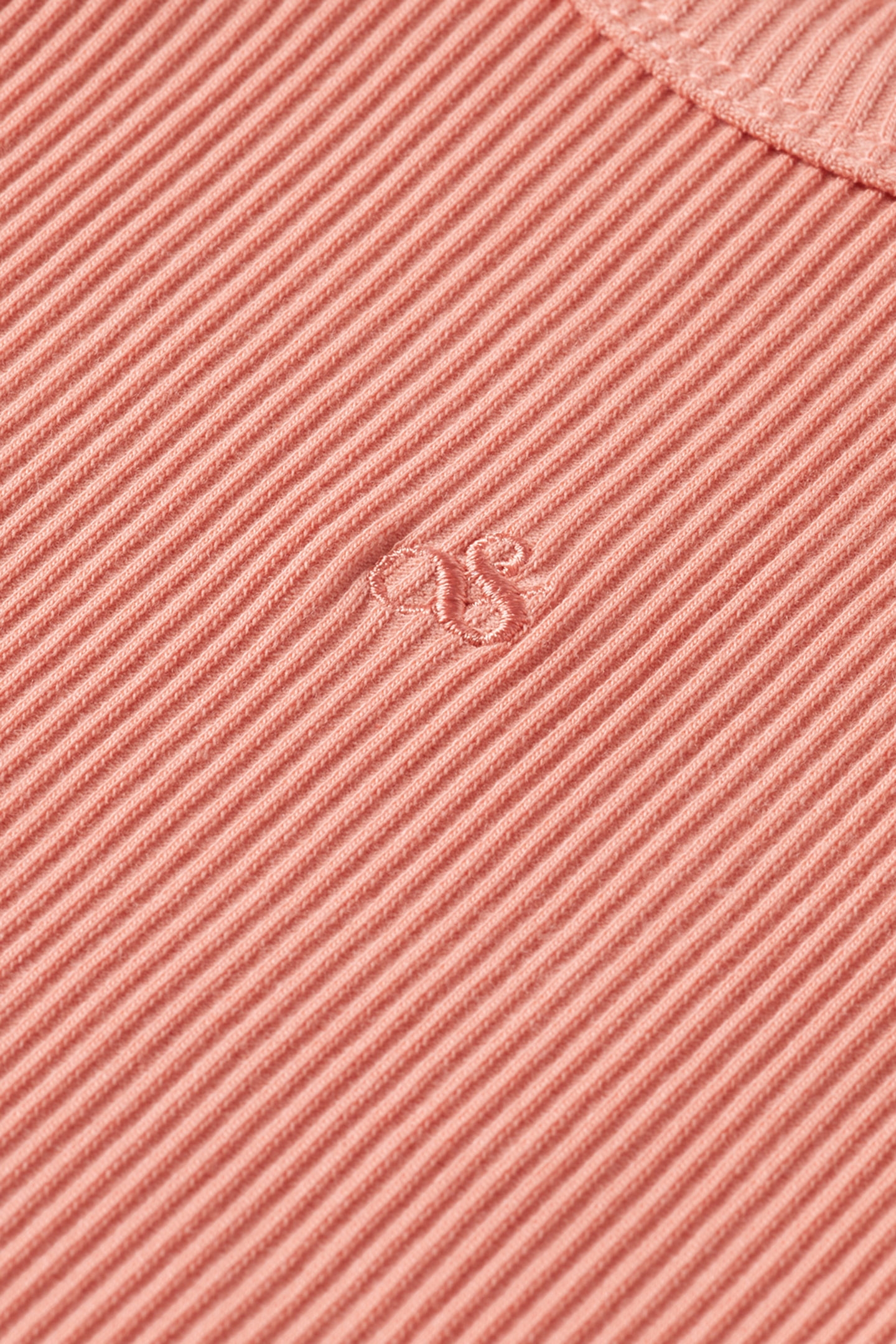 RACER RIB TANK CLAY PINK 3