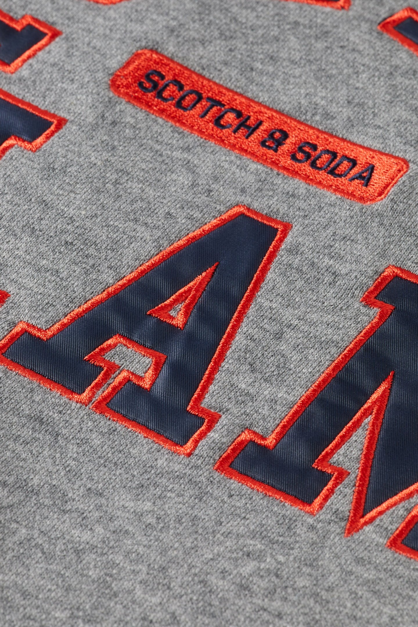 BOY REGULAR-FIT ARTWORK CREWNECK DARK GREY MELANGE 3