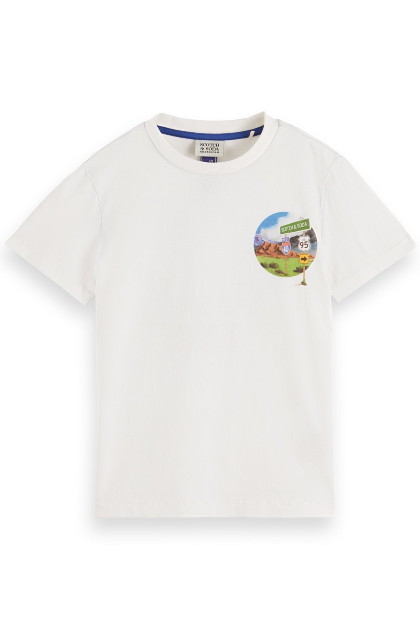 BOY RELAXED-FIT ARTWORK T-SHIRT OFF WHITE 1