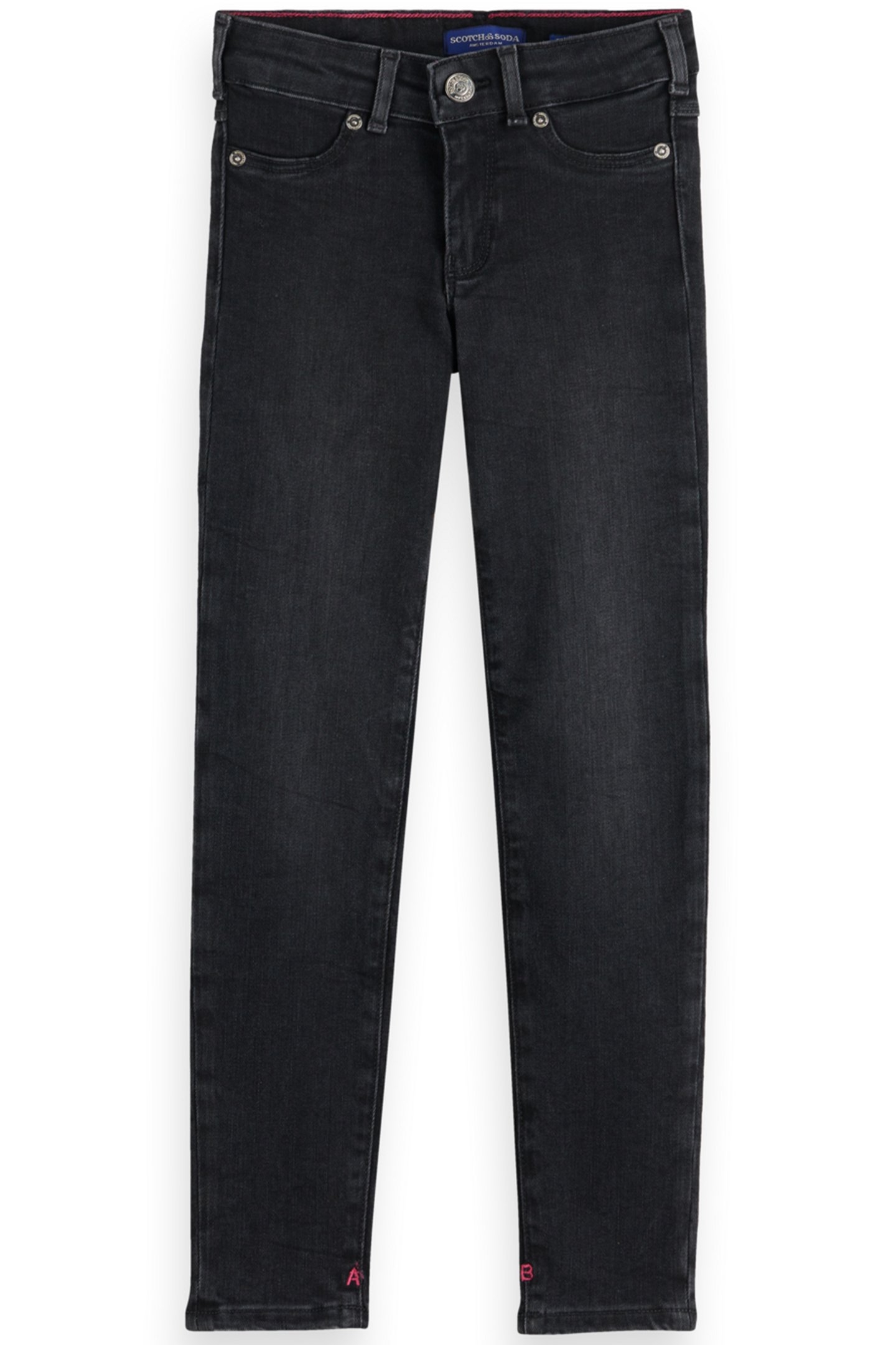 GIRL MILOU SKINNY JEANS - BLACK COAST 1