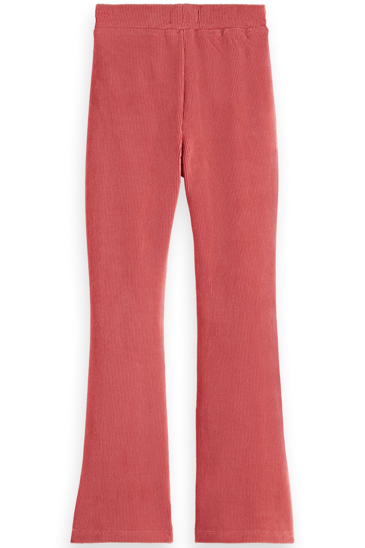 GIRL VELVET CORD FLARE LEGGING REUNION ROSE 2