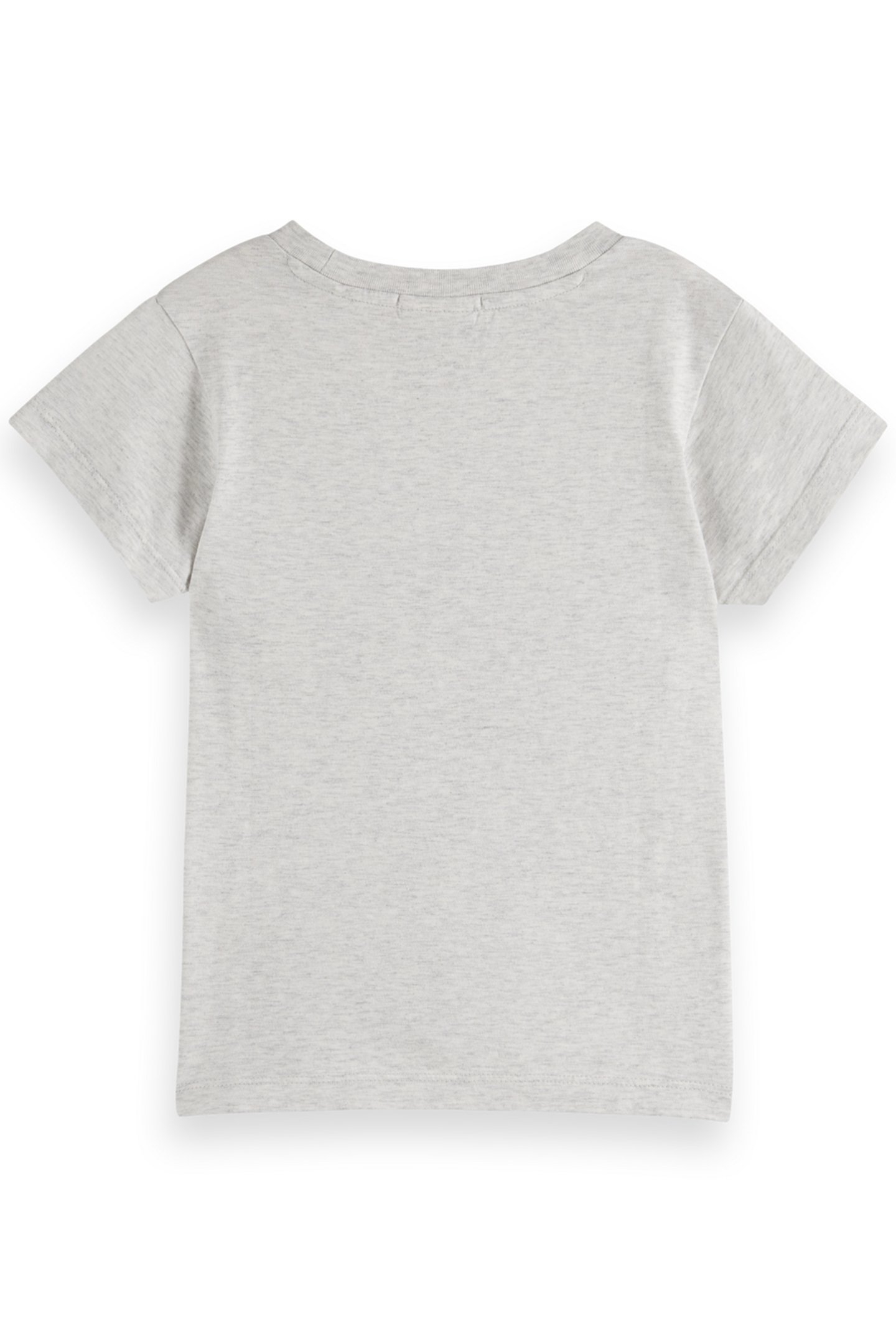 GIRL REGULAR-FIT ARTWORK T-SHIRT GREY MELANGE 2