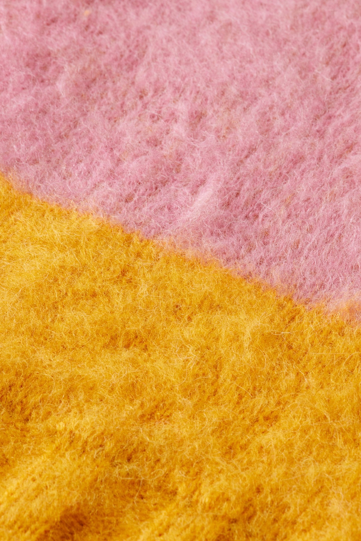 GIRL FLUFFY COLOUR BLOCK PULLOVER COLOURBLOCK 3