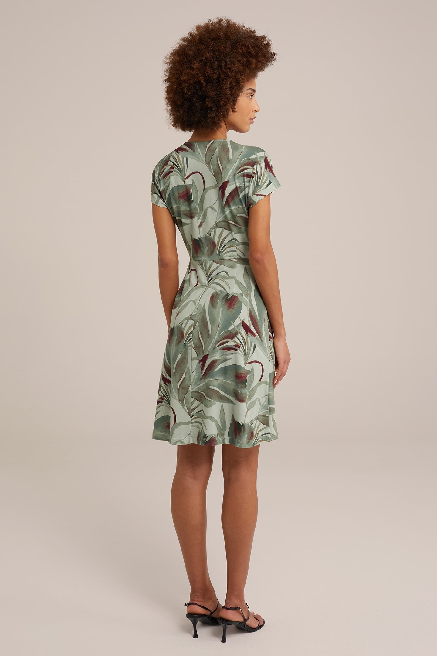 DRESS MID LENGTH GREEN 2