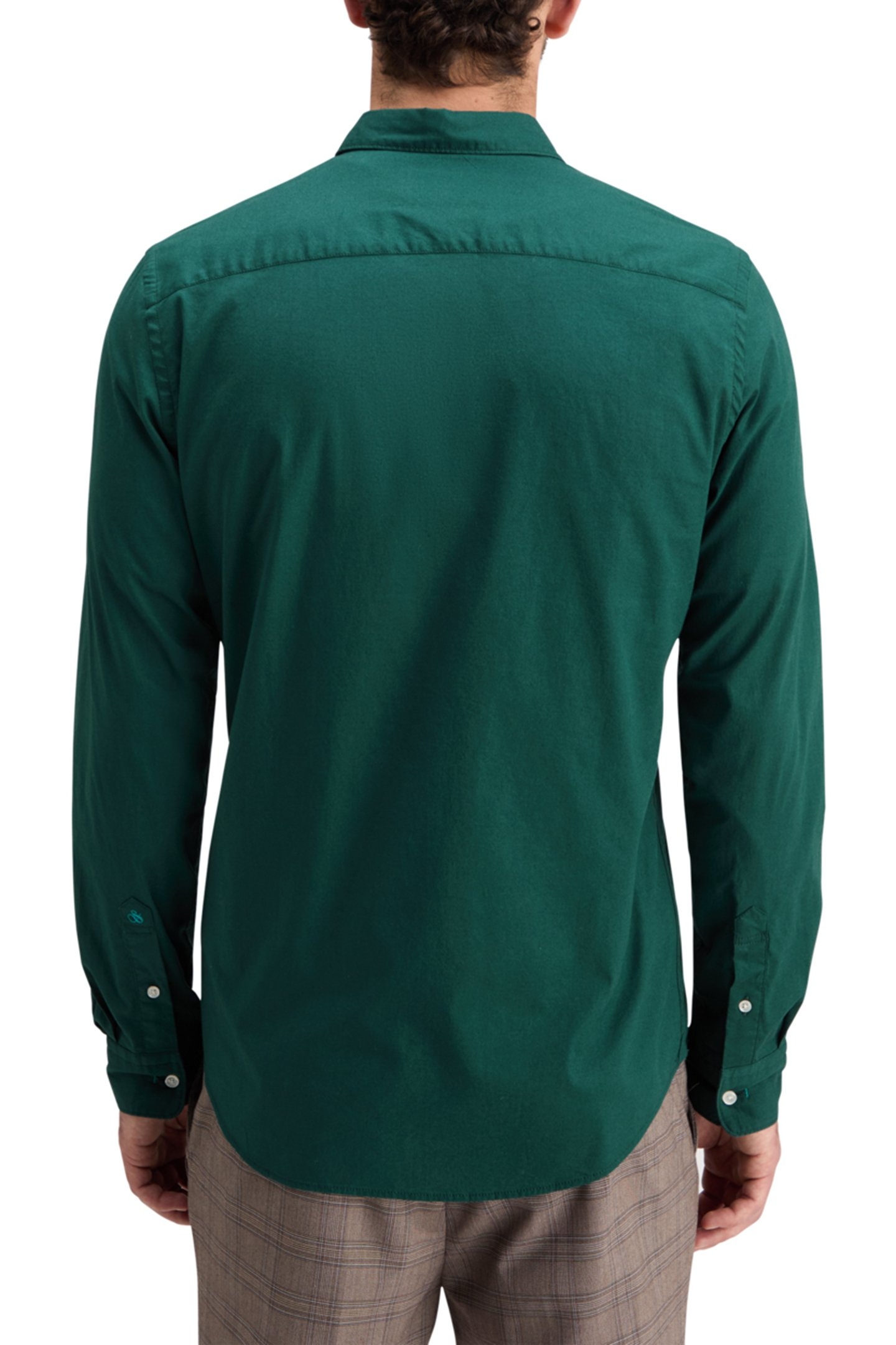 ESSENTIAL POPLIN SOLID CYPRESS GREEN 2