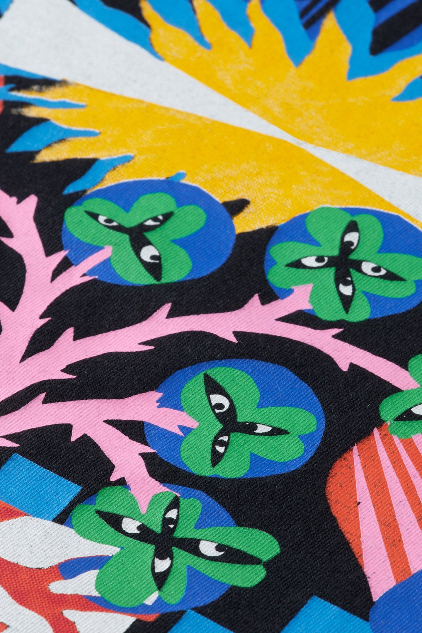 REGULAR FIT FRONT BACK ARTWORK T-SHIRT BLACK 7