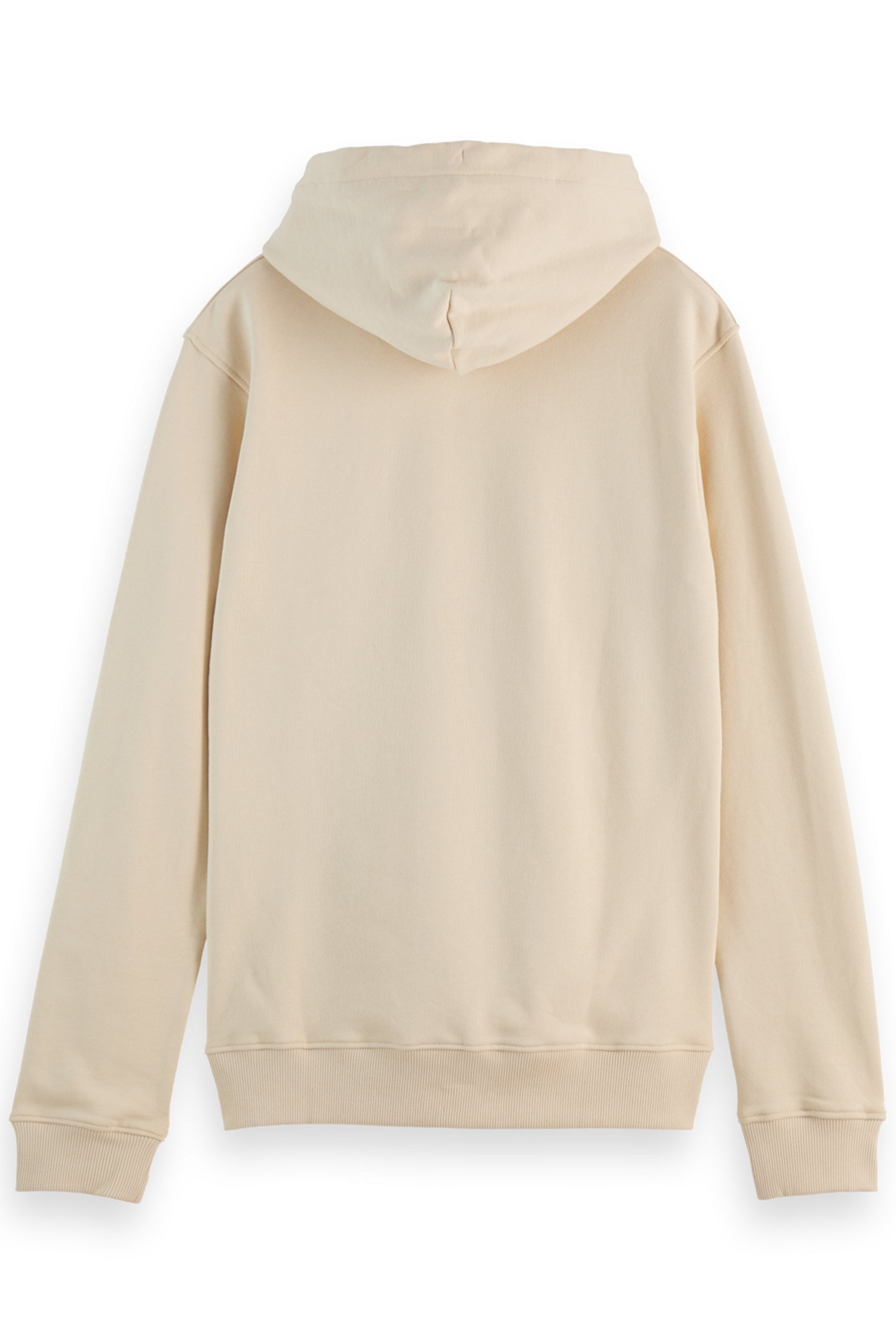 ESSENTIAL LOGO BADGE HOODIE PARCHMENT 5