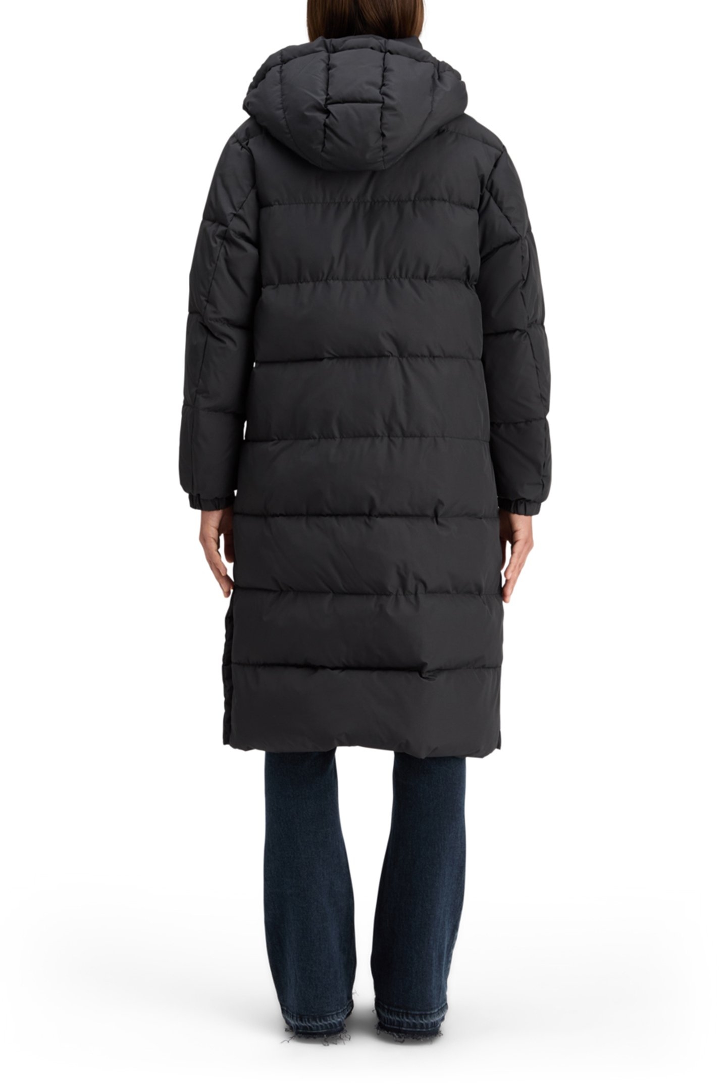 LONG LINE PUFFER EVENING BLACK 2