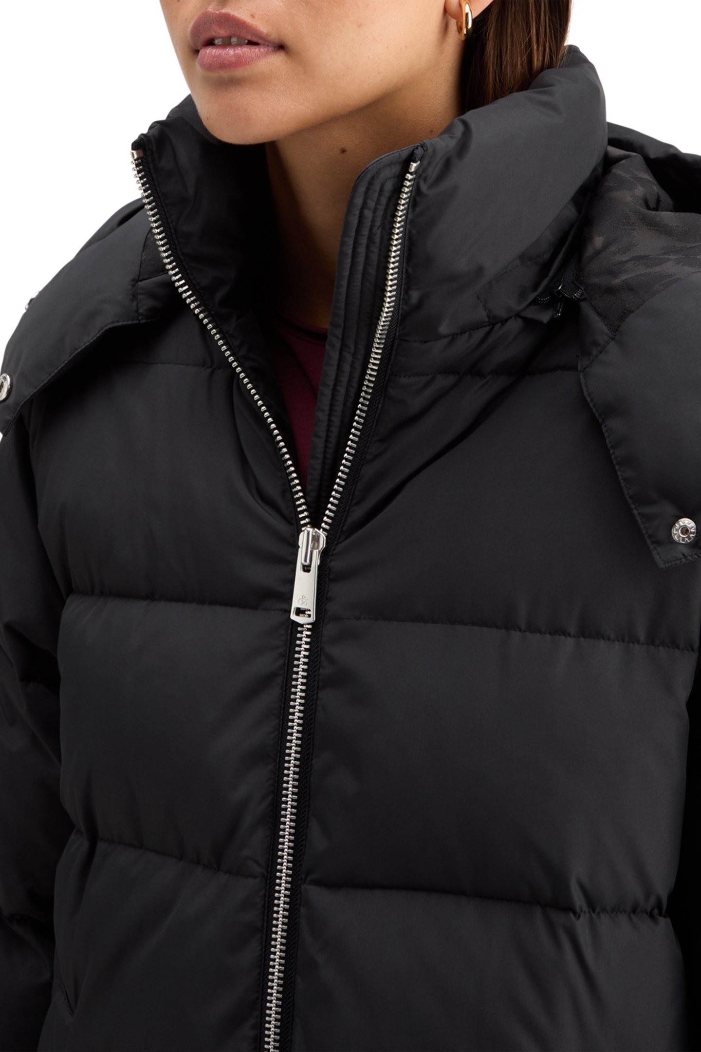 LONG LINE PUFFER EVENING BLACK 7