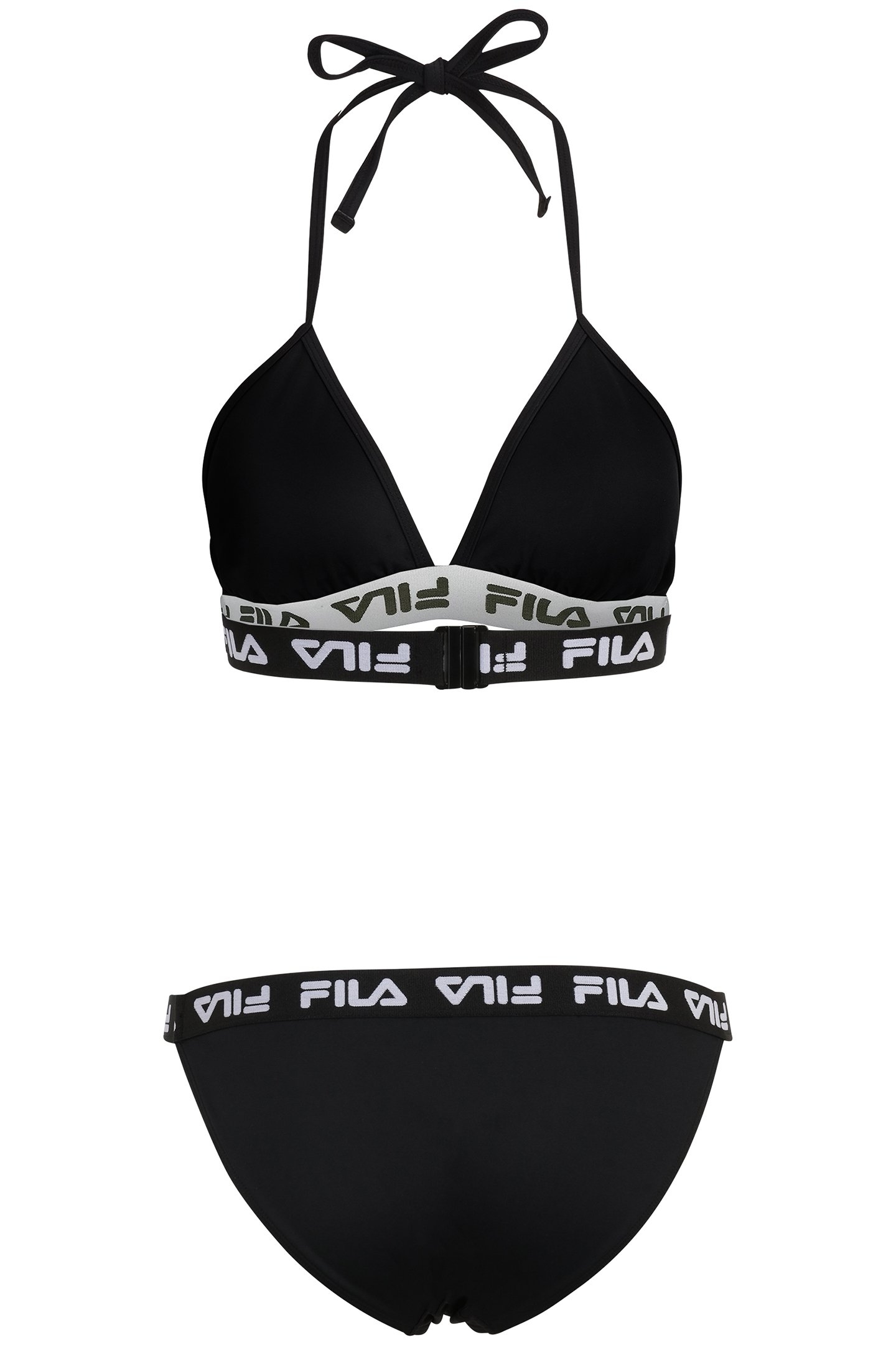 SPLIT TRIANGLE BIKINI BLACK 5