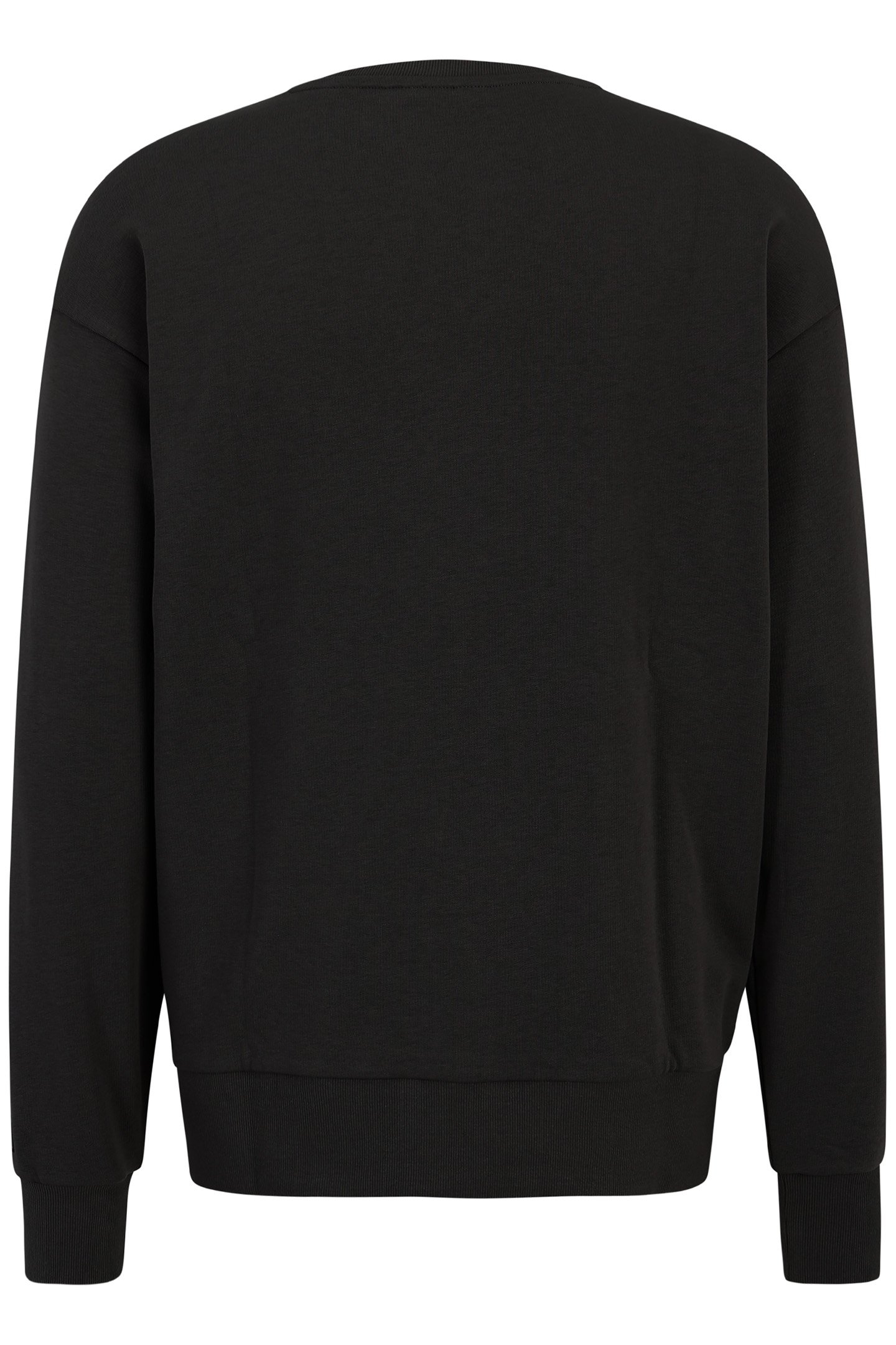 LUSIGNY LOOSE CREW BLACK-TRUE RED 5