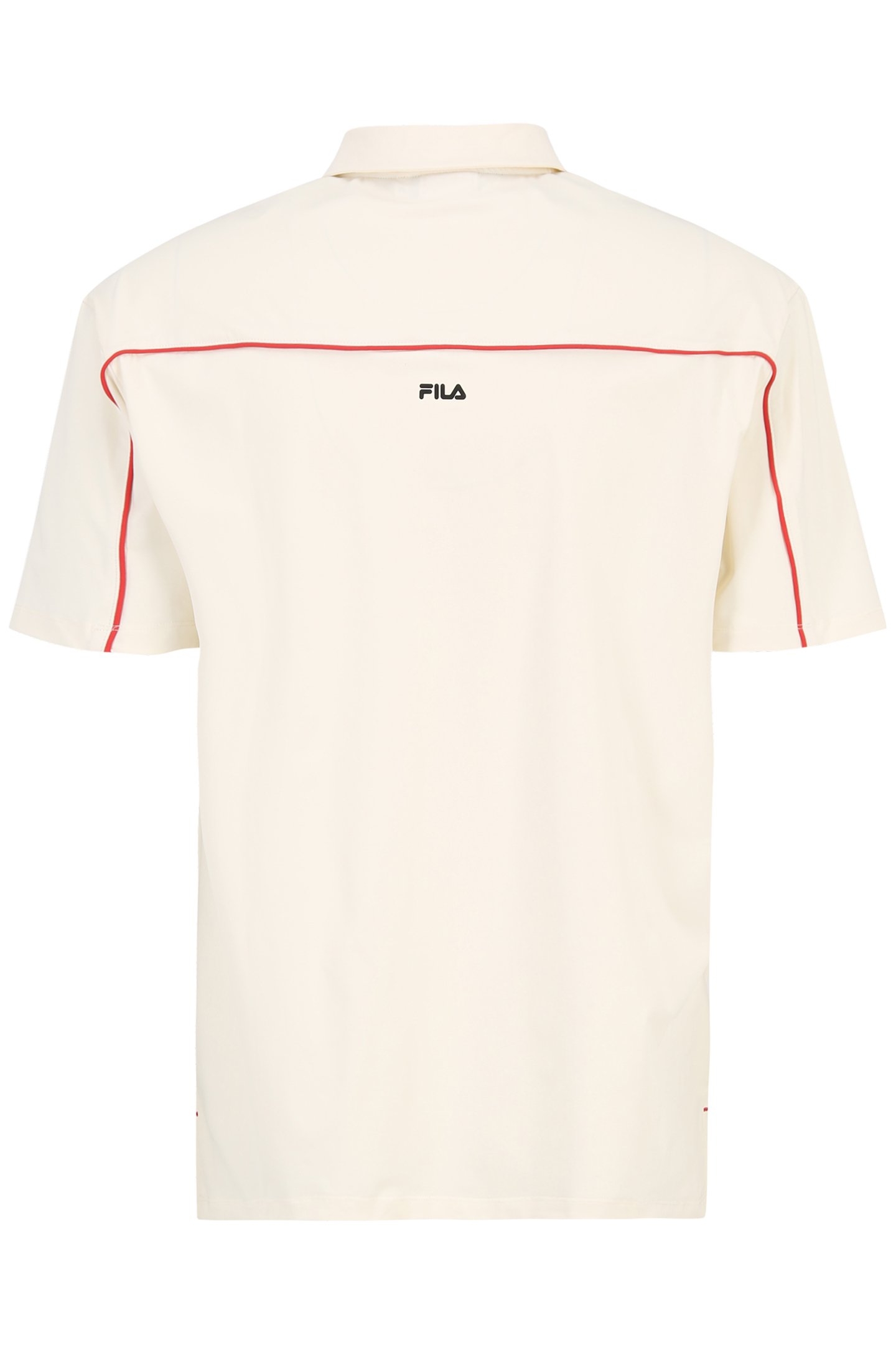 LESKAJ LOOSE POLO SHIRT ANTIQUE WHITE 2