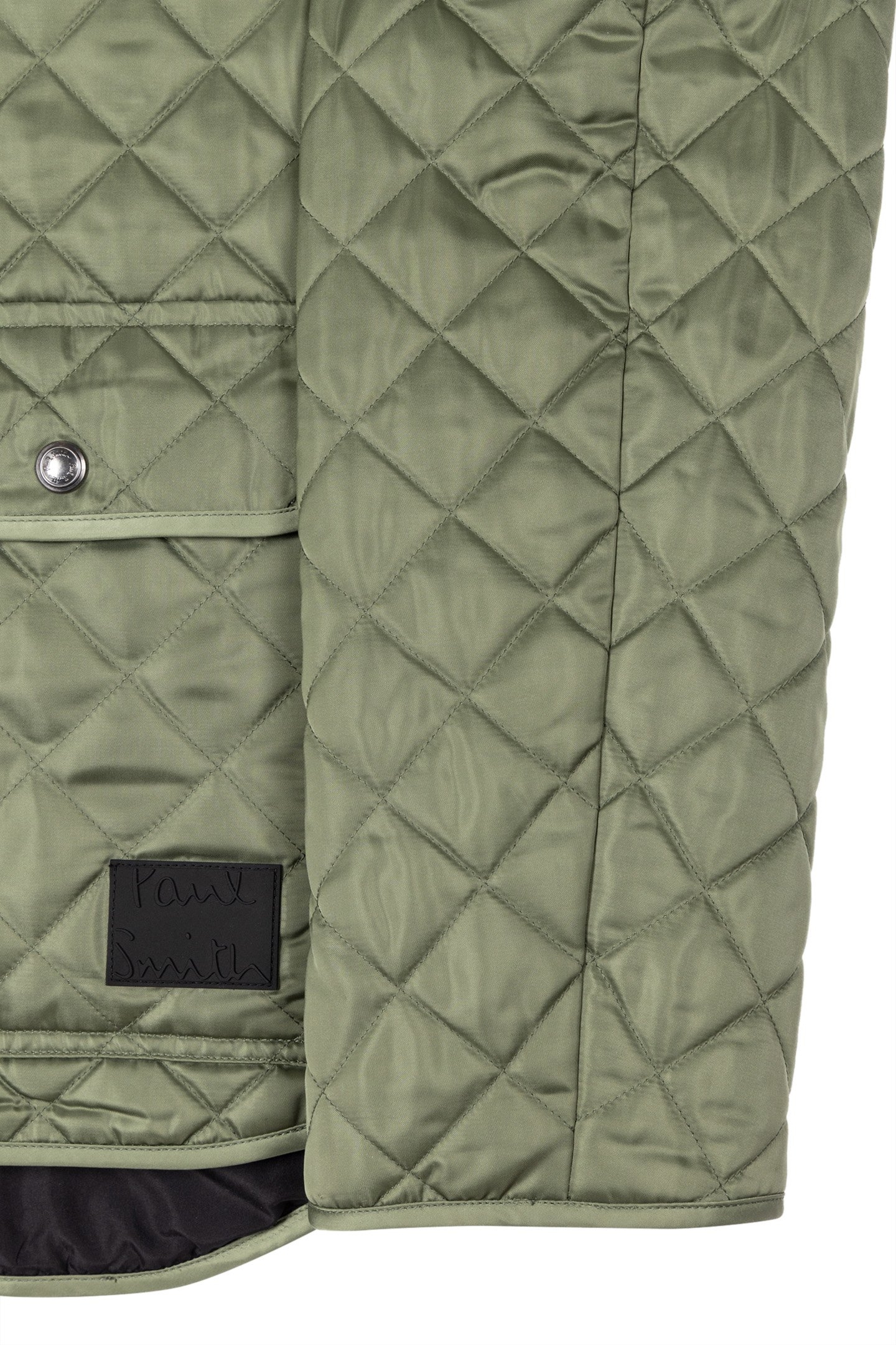 WOMENS QUILTED JACKET MILITARY GREEN 7