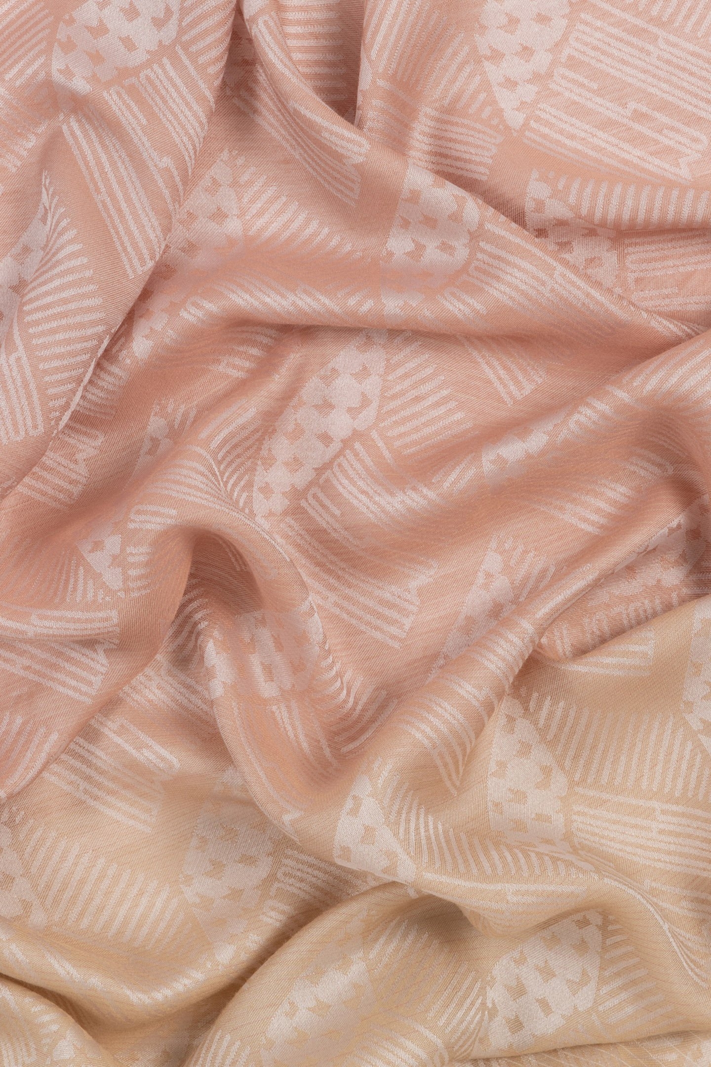 SCARF PS CUBE JACQUARD OFF WHITE 3