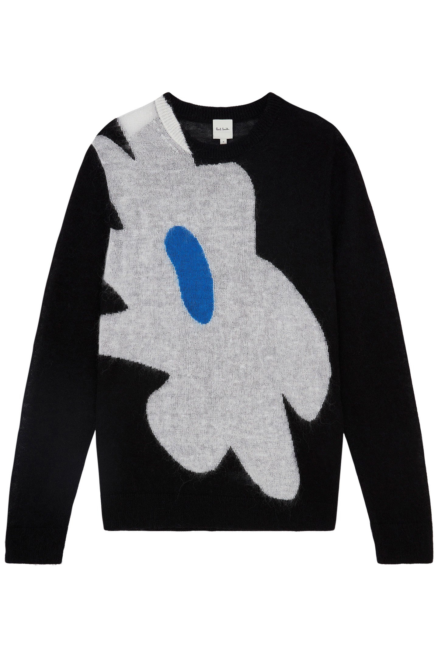 MENS SWEATER CREW NECK BLACK 1