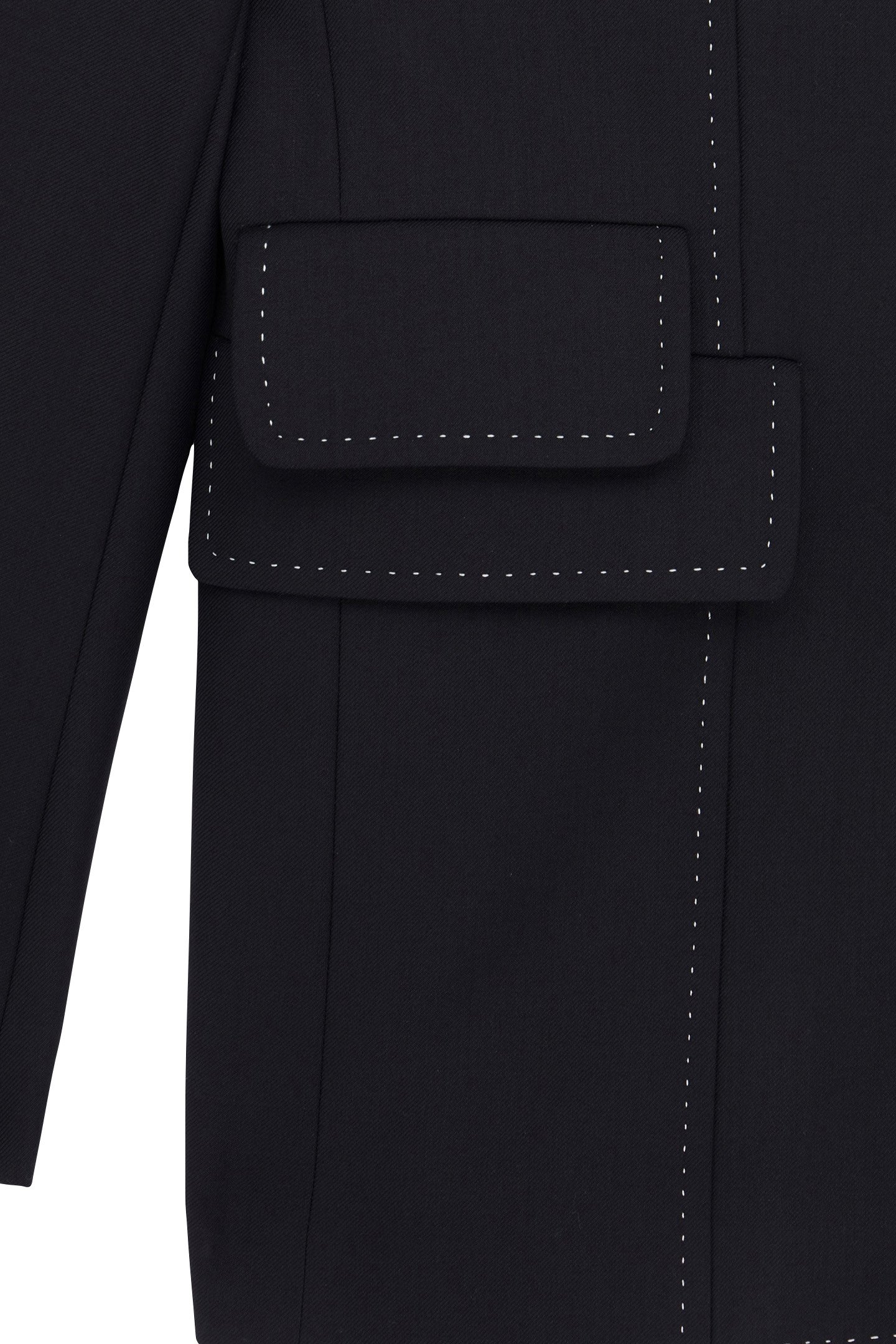 MENS 2 BUTTON JACKET BLACK 8