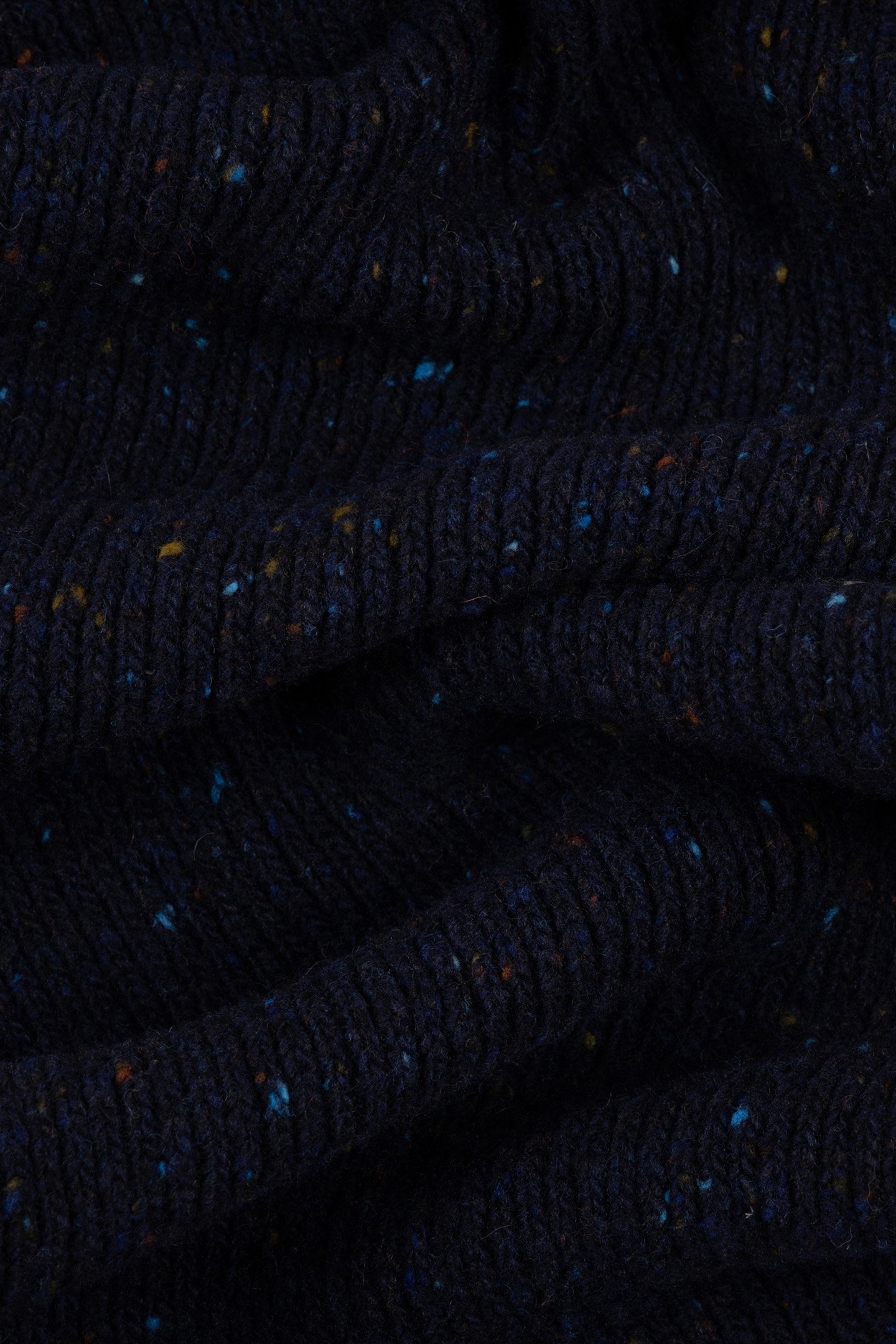 SCARF DONEGAL POM NAVY 3