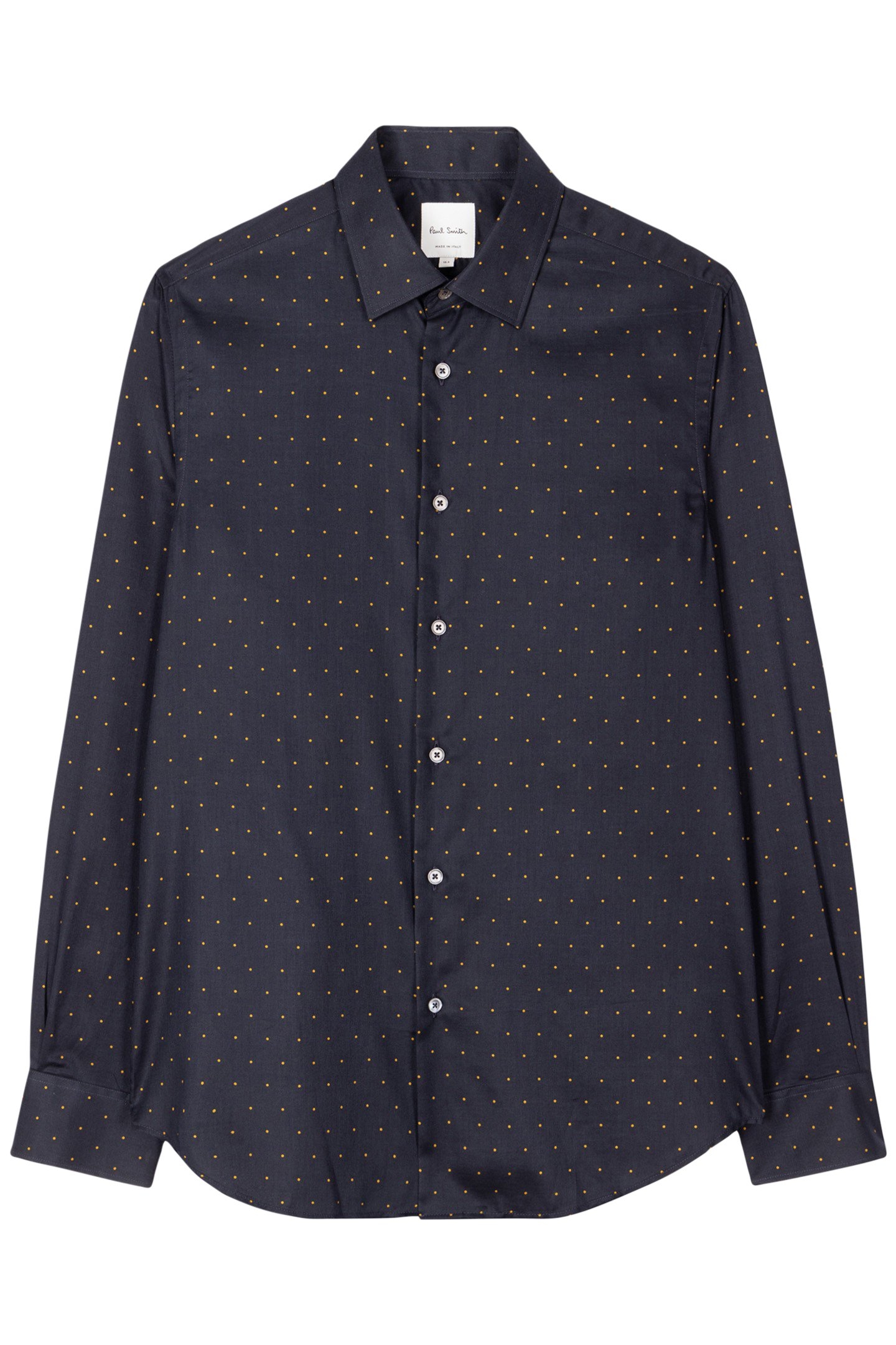 S/C SLIM FIT SHIRT VERY DARK NAVY 4