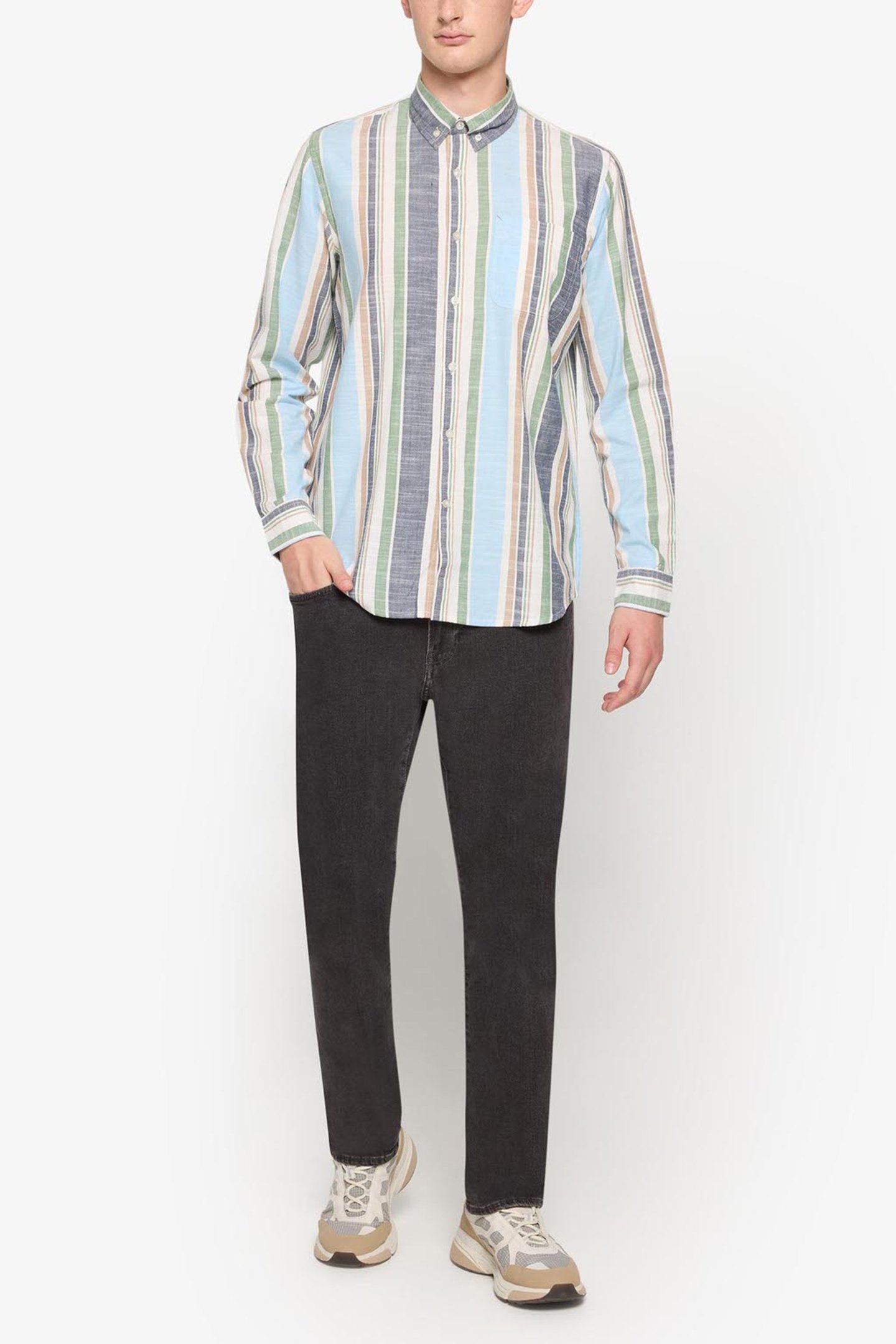 PILUSI STRIPE SOFT BLUE CAPTAIN 3