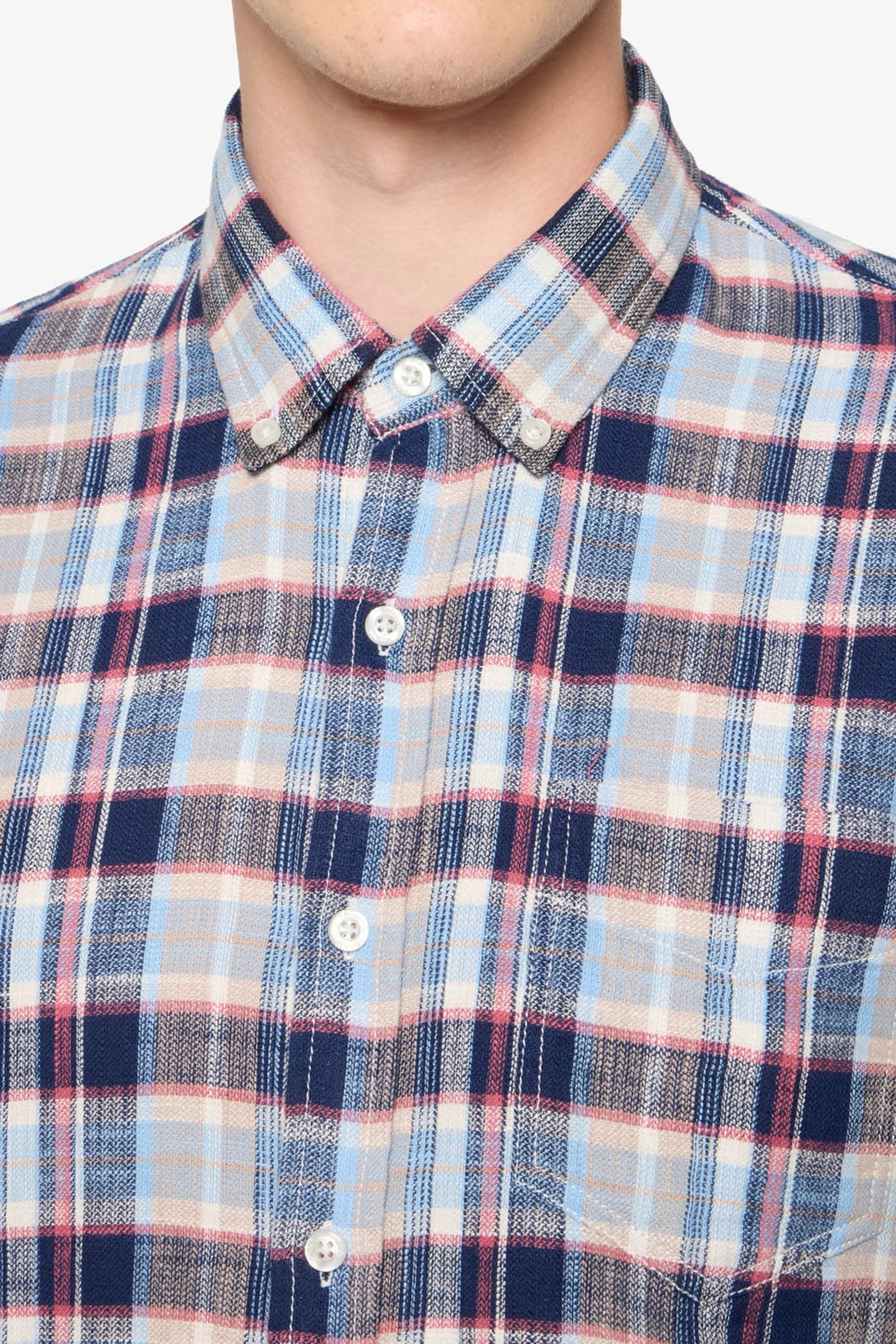 PANSI WAFFLE CHECK RED EARTH 6