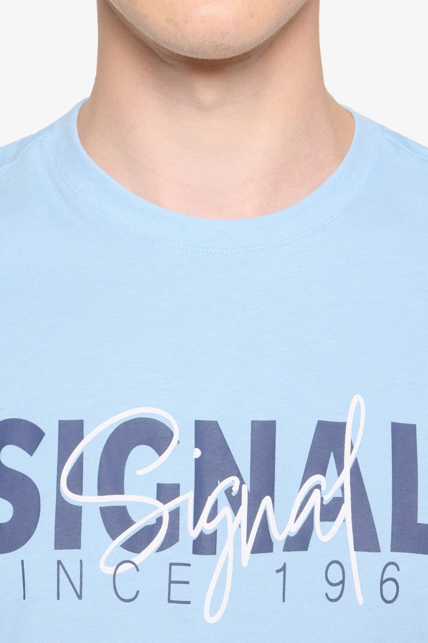 OWENSI PRINT TEE + BLUE PLACIDE MEL 6