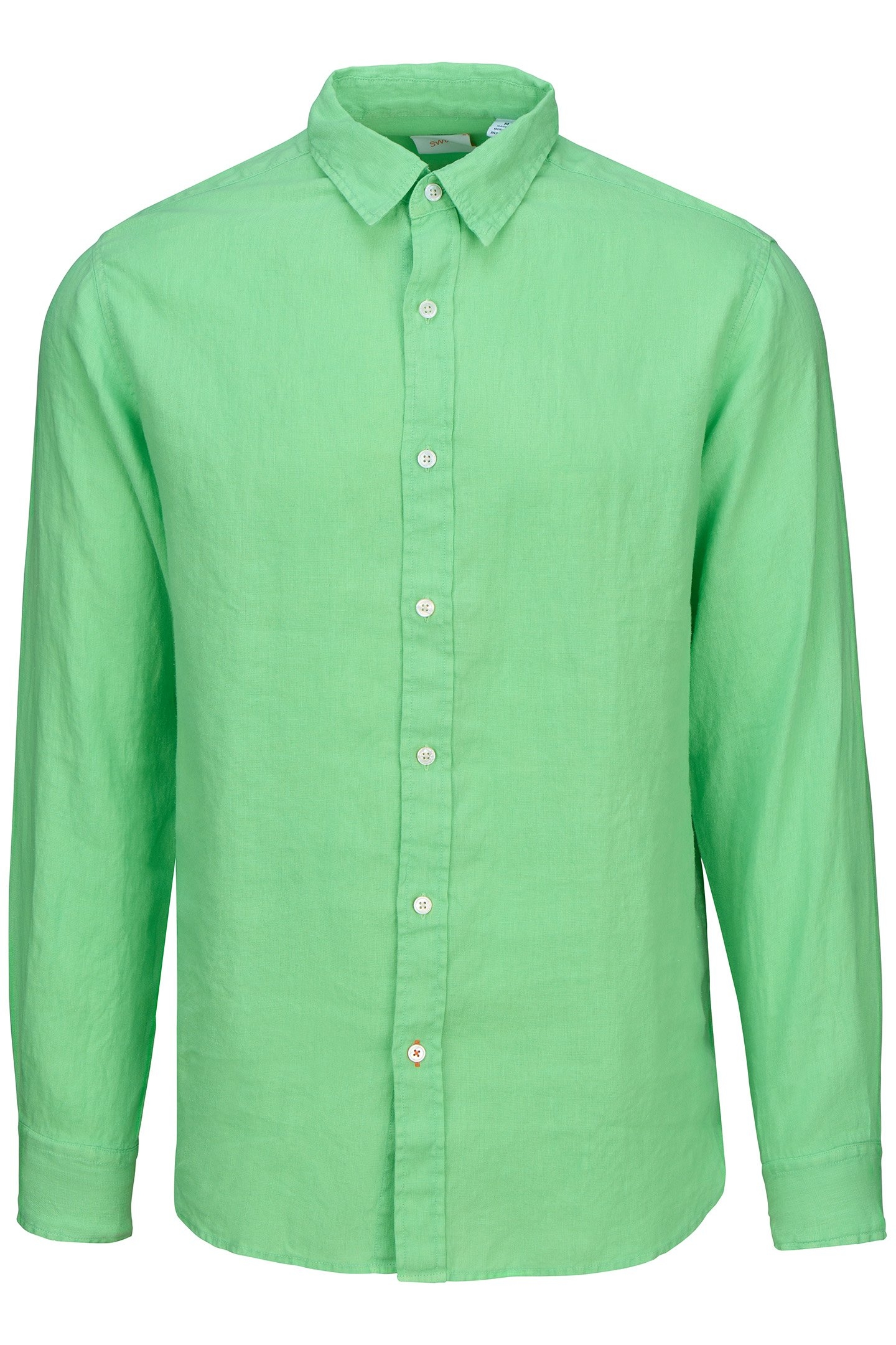 AMALFI LINEN SHIRT ABSINTHE 1