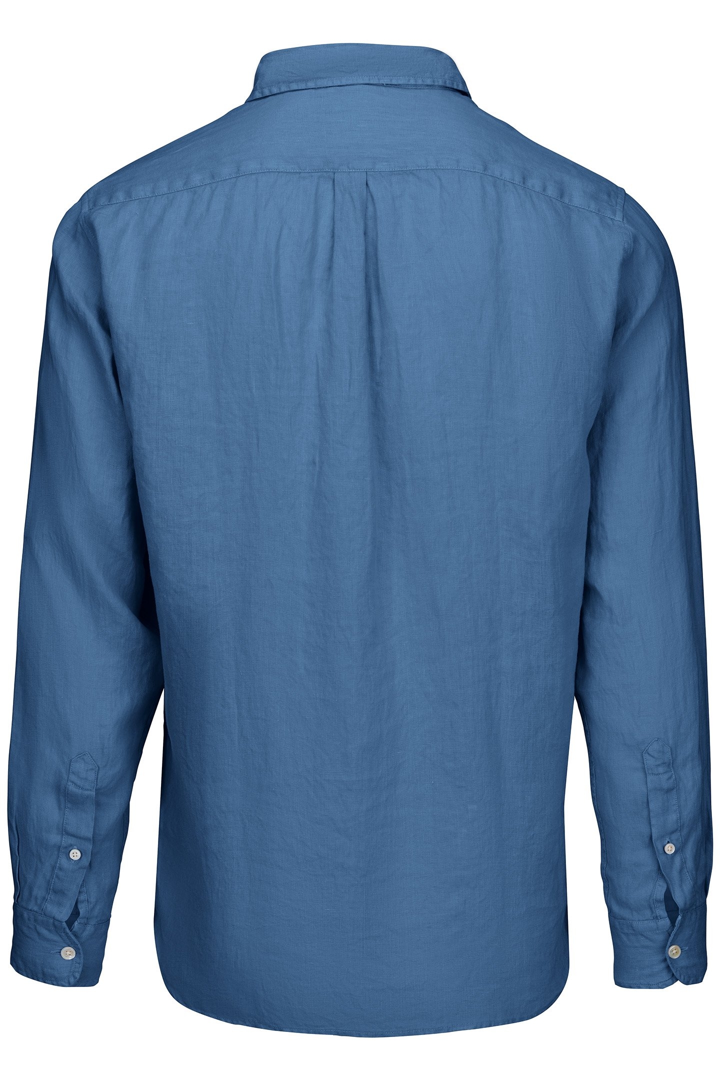 AMALFI LINEN SHIRT TIDAL BLUE 2