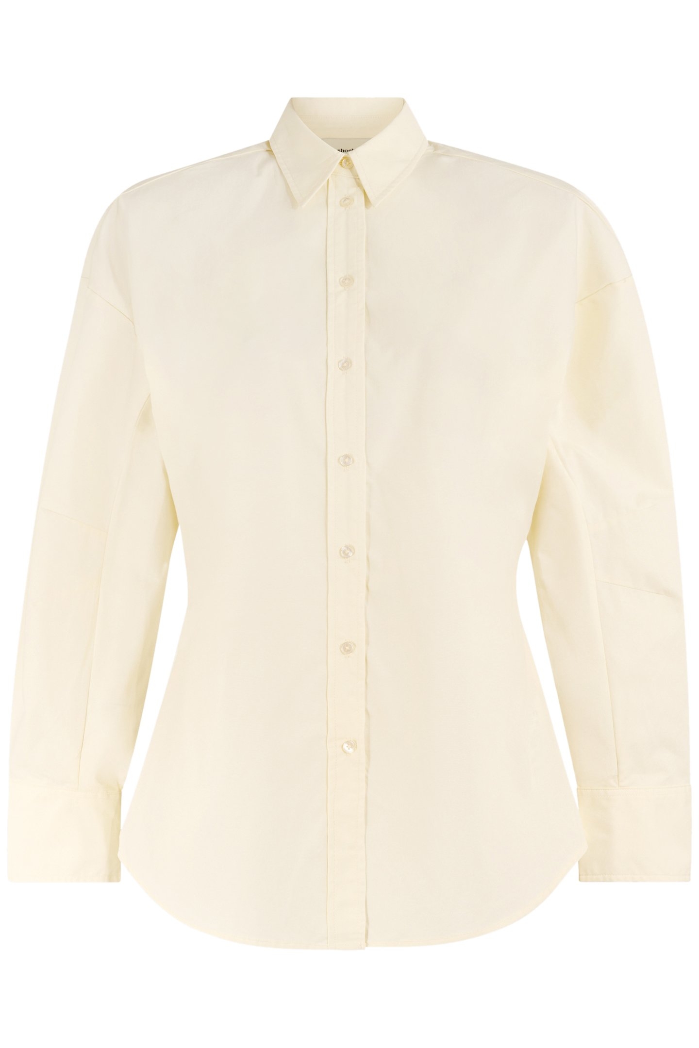 LA-SBEGG SHAPE BLOUSE LIGHTYELLOW 3