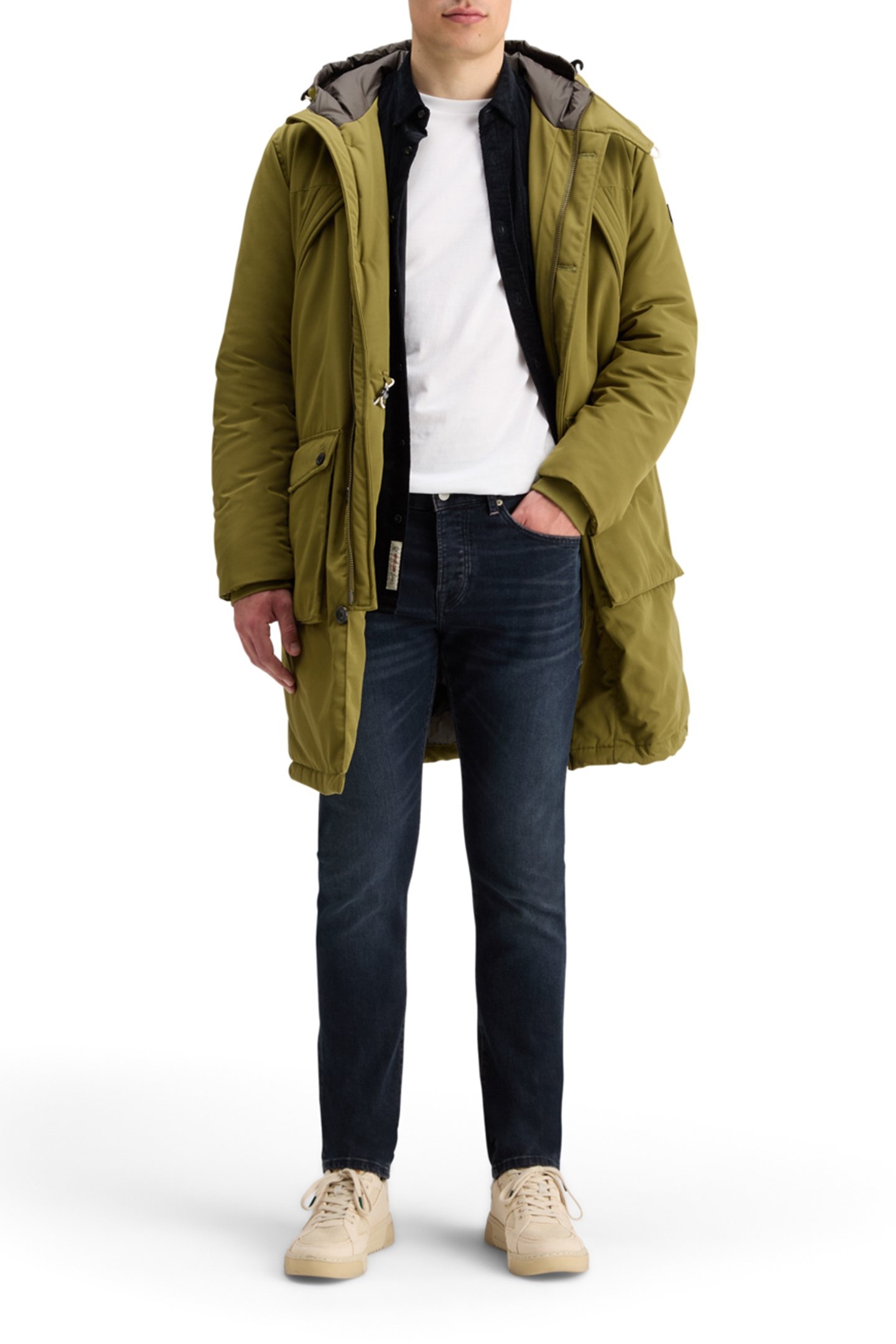 HERITAGE WATER REPELLENT PARKA MOSS GREEN 6