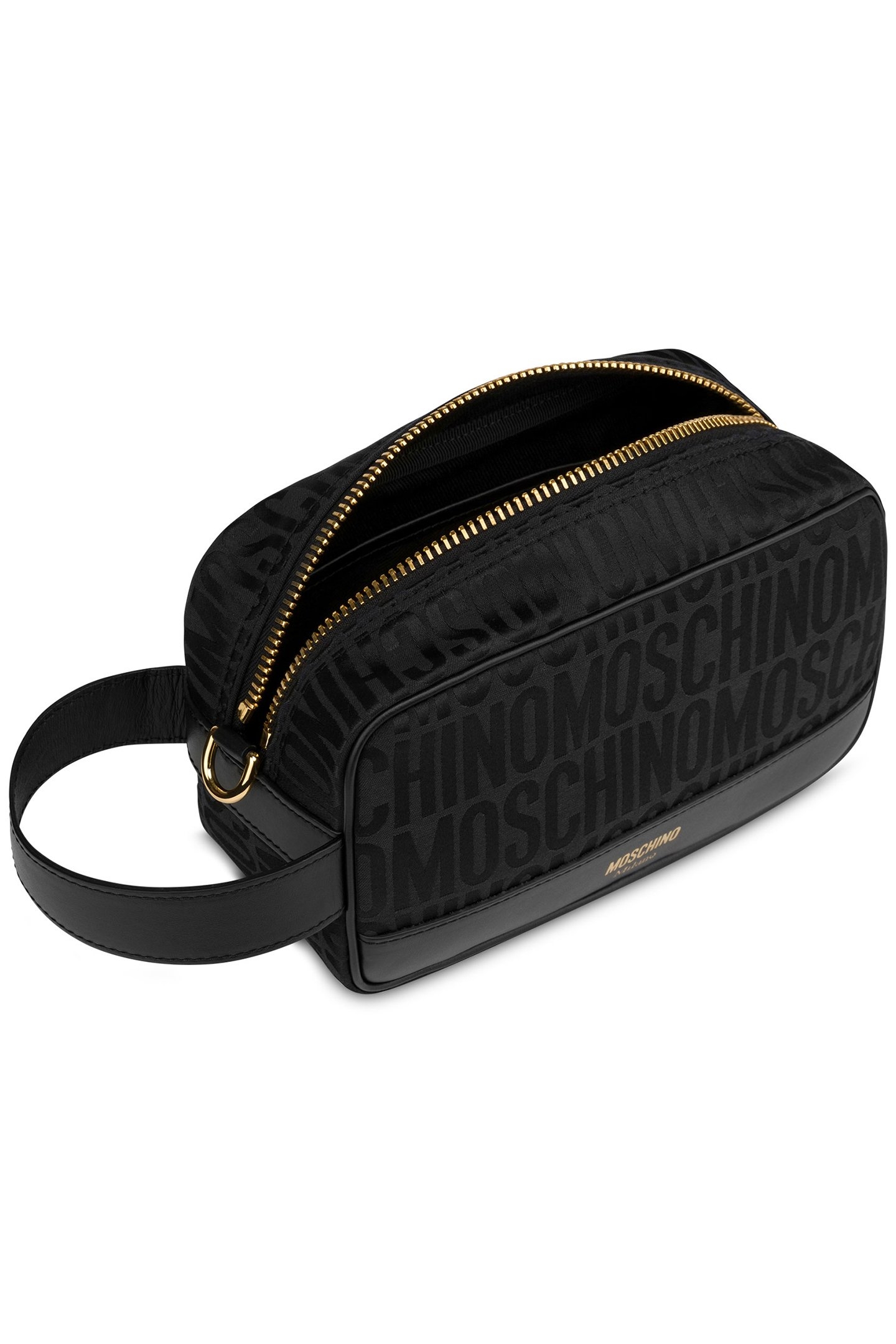 ALLOVER LOGO NYLON BEAUTY CASE BLACK 3