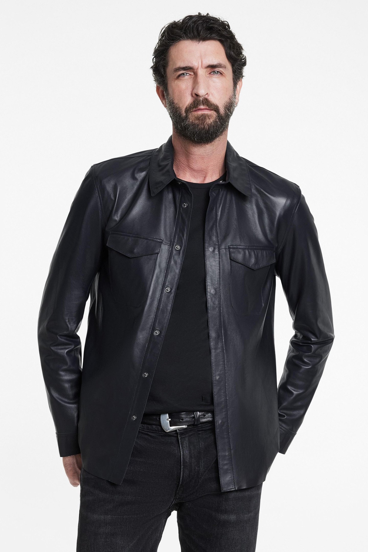 TRAVIS SHIRT JACKET DARK NAVY 1