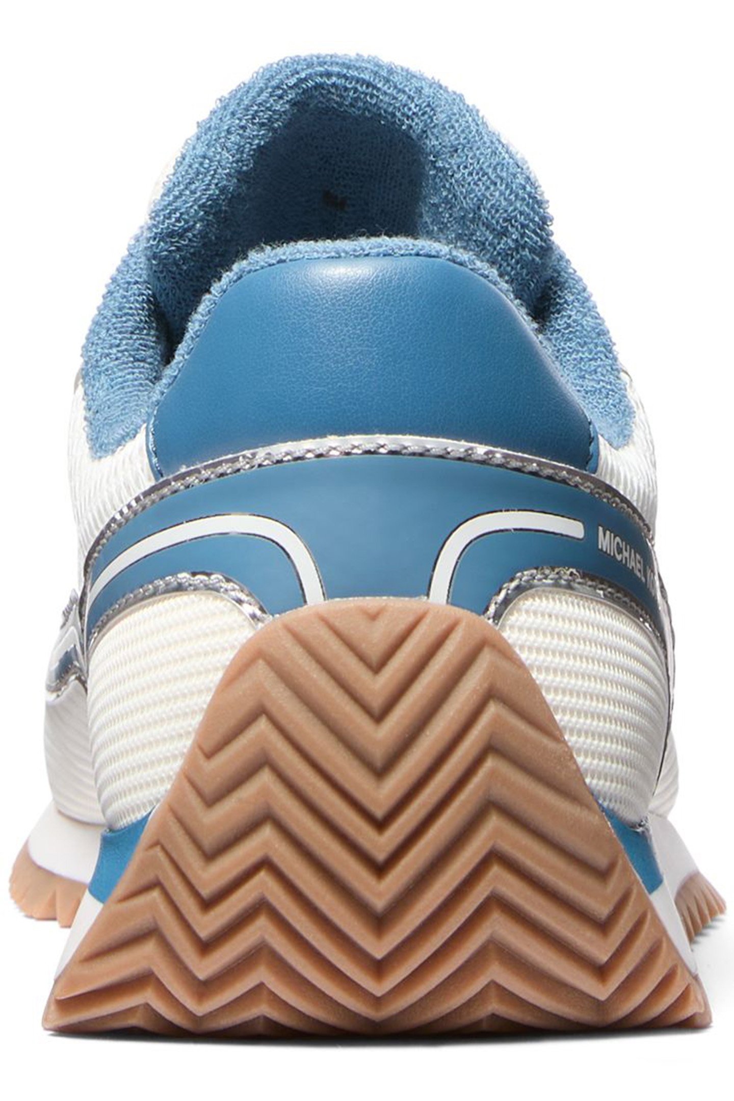 BYRDIE TRAINER IN CHAMBRAY BLUE AND WHITE 4