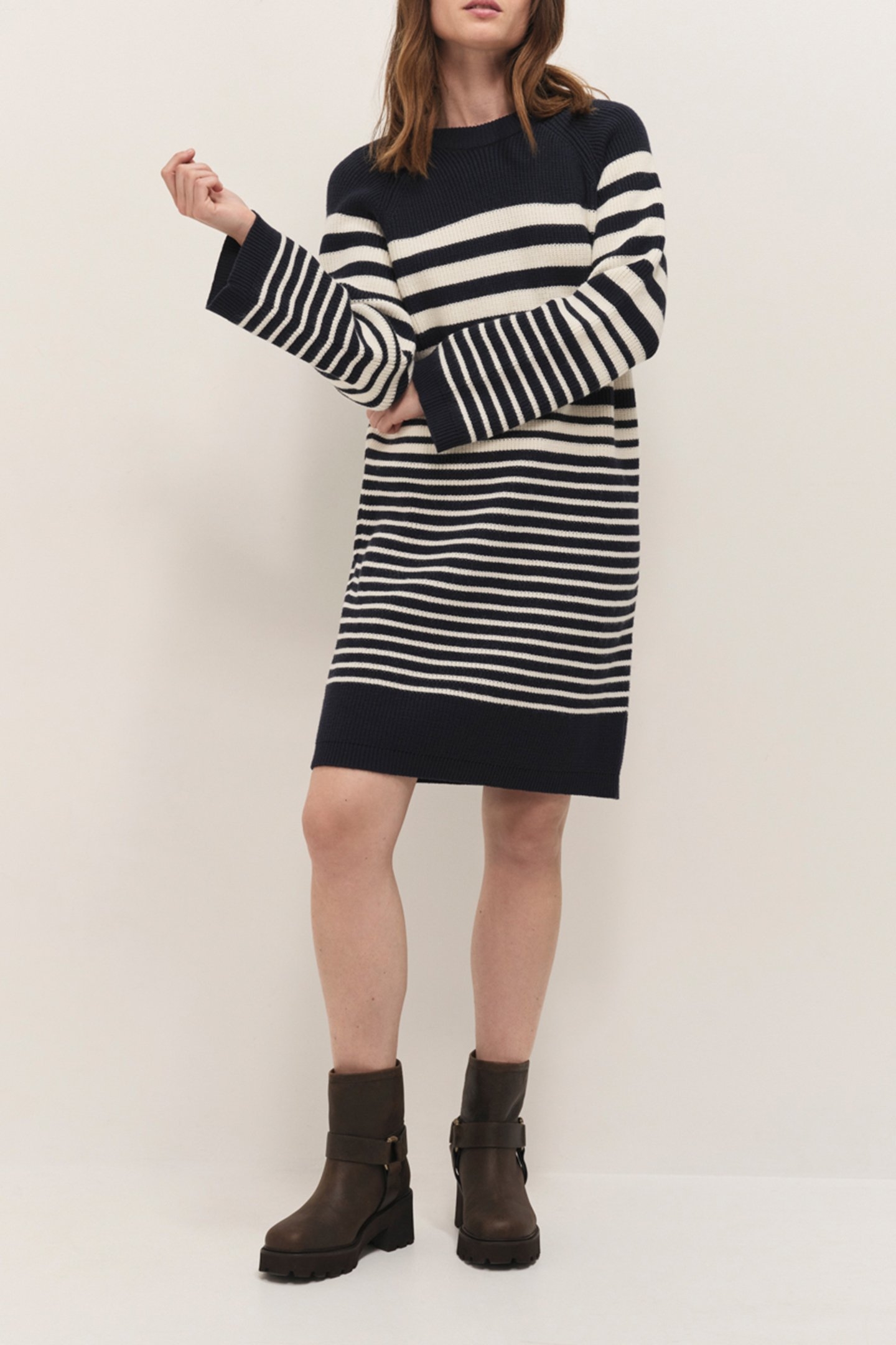 ROZALIA - KNITTED SAILOR JUMPER DRESS 3