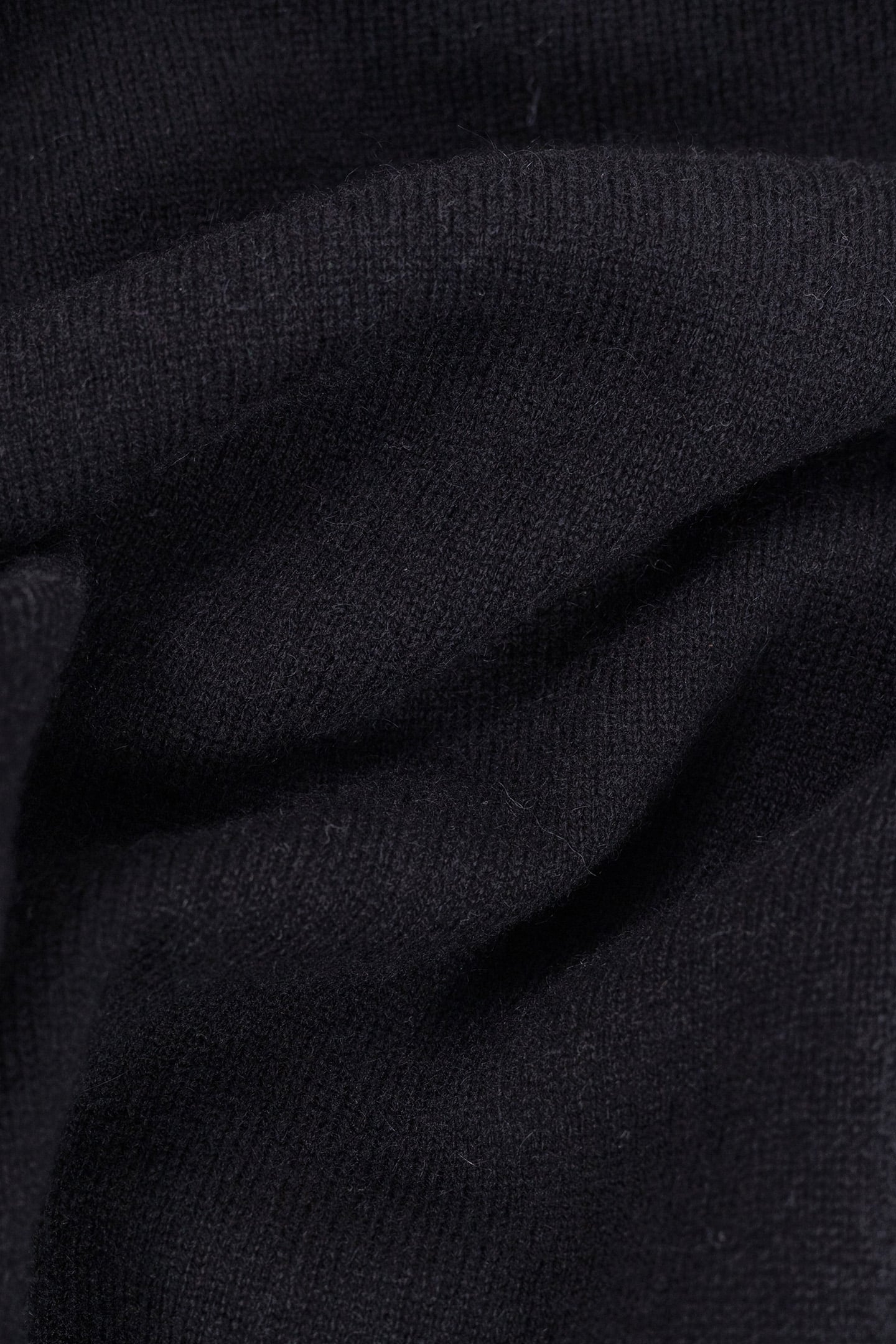 BLACK KNITTED CARDIGAN WITH STAR PATTERN SLEEVE 4