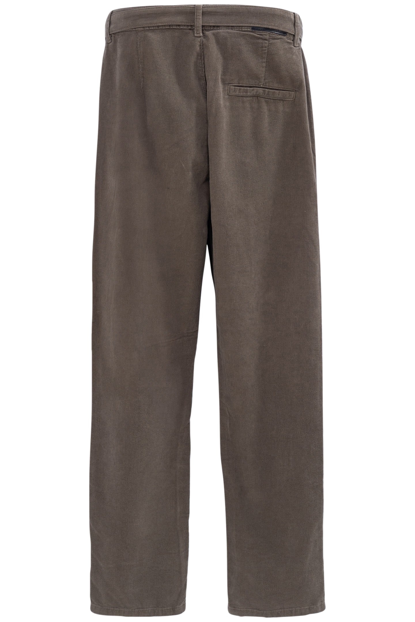 7/8 KHAKI VELOUR MILLERAIES BAGGY JEANS 2