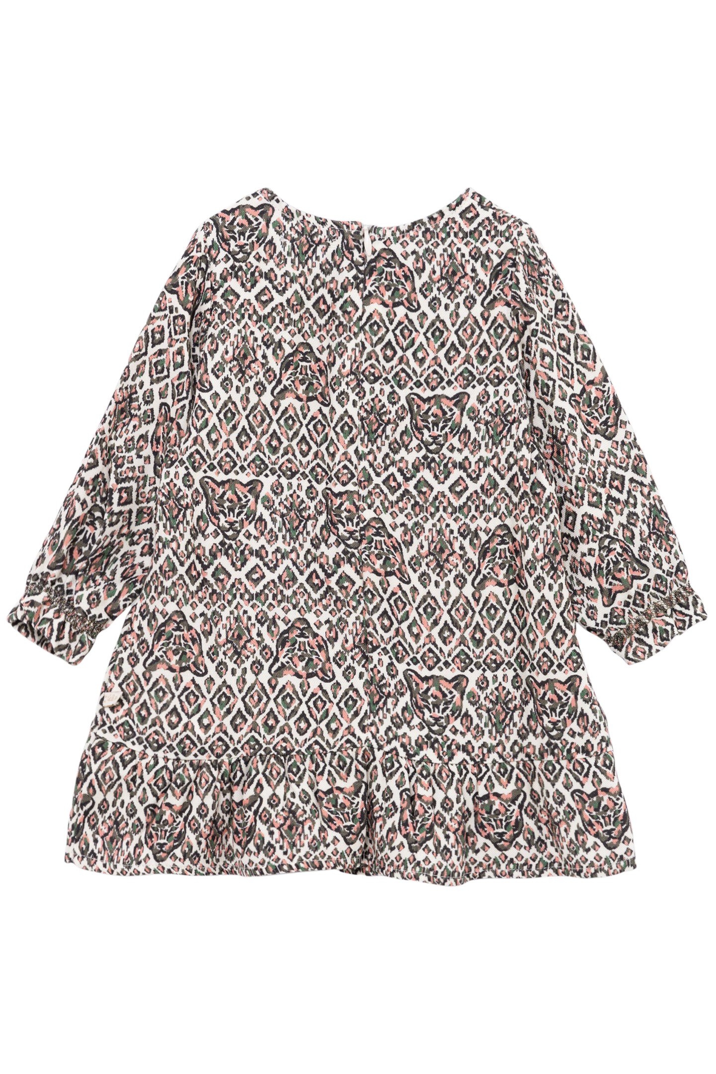 ECRU DRESS LENZING™ ECOVERO™ ETHNIC BABY GIRL 2