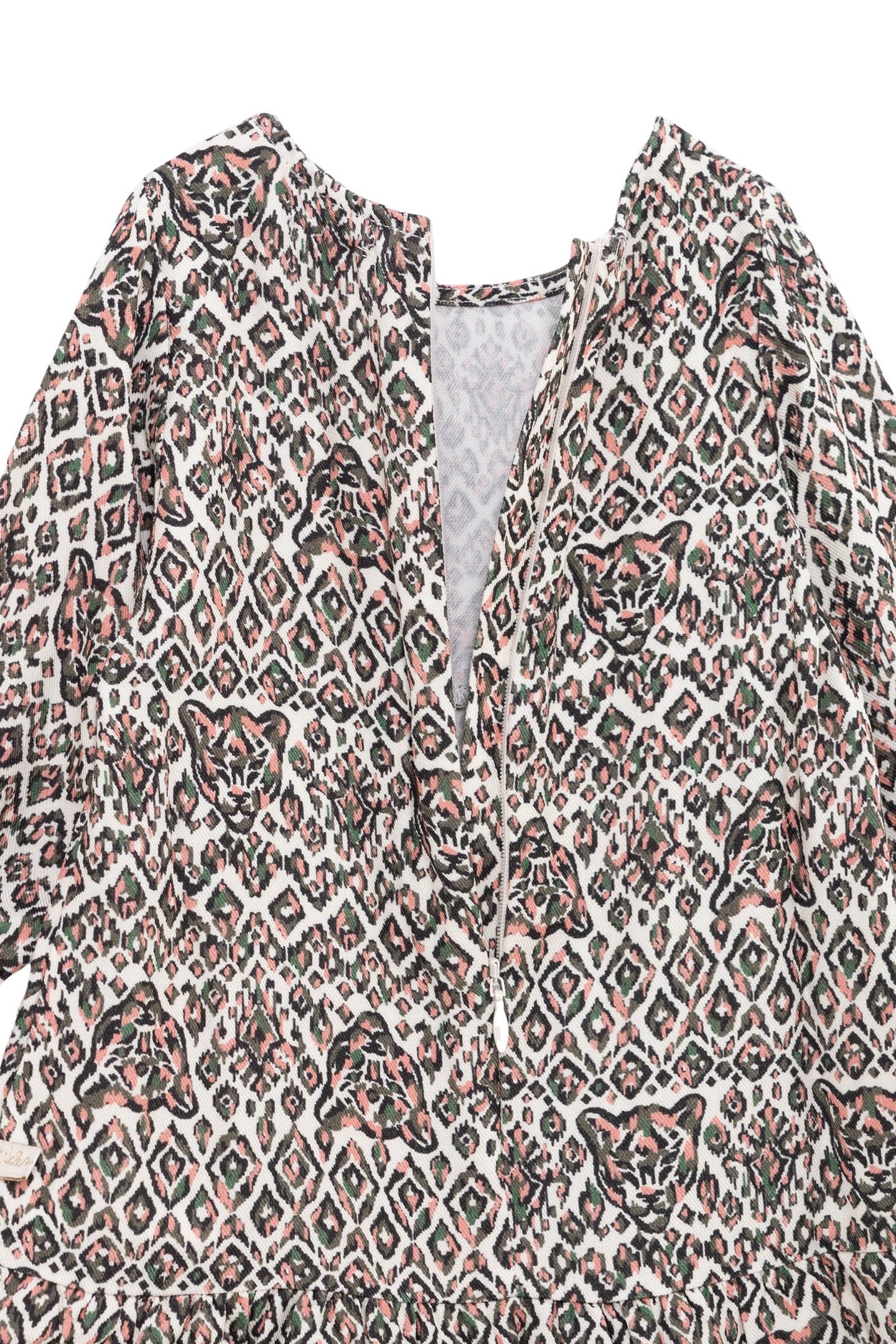 ECRU DRESS LENZING™ ECOVERO™ ETHNIC BABY GIRL 6