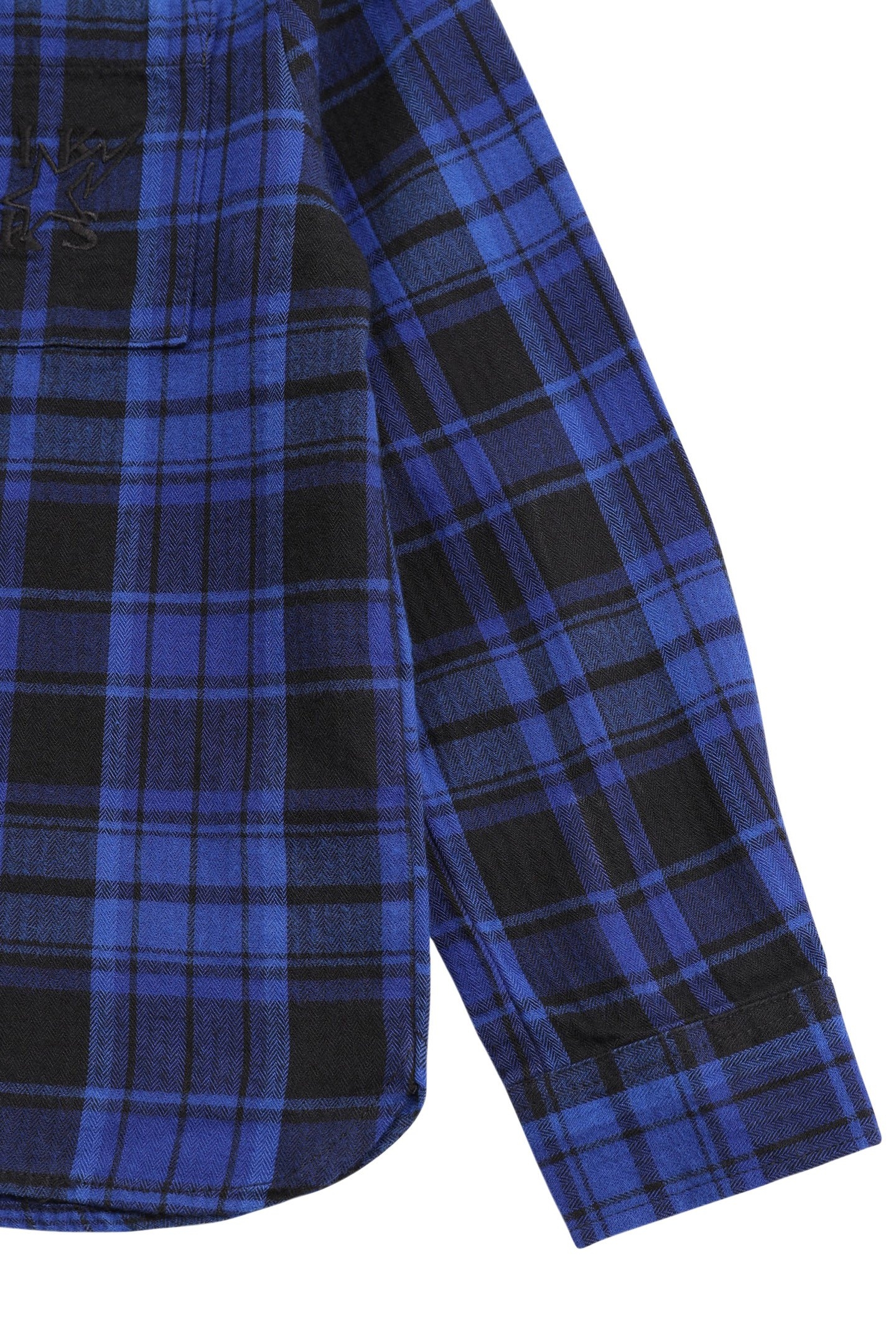 BLUE PLAID SHIRT WITH REMOVABLE BOY'S HOOD 4