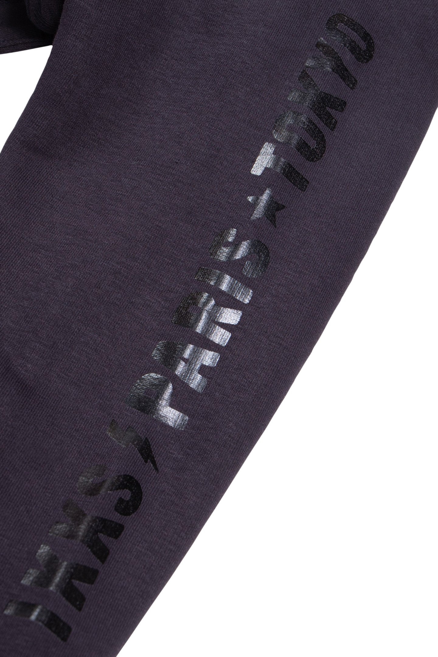 GIRL'S NAVY ORGANIC COTTON BLACK CUT-OUT SWEATSHIRT DRESS 5