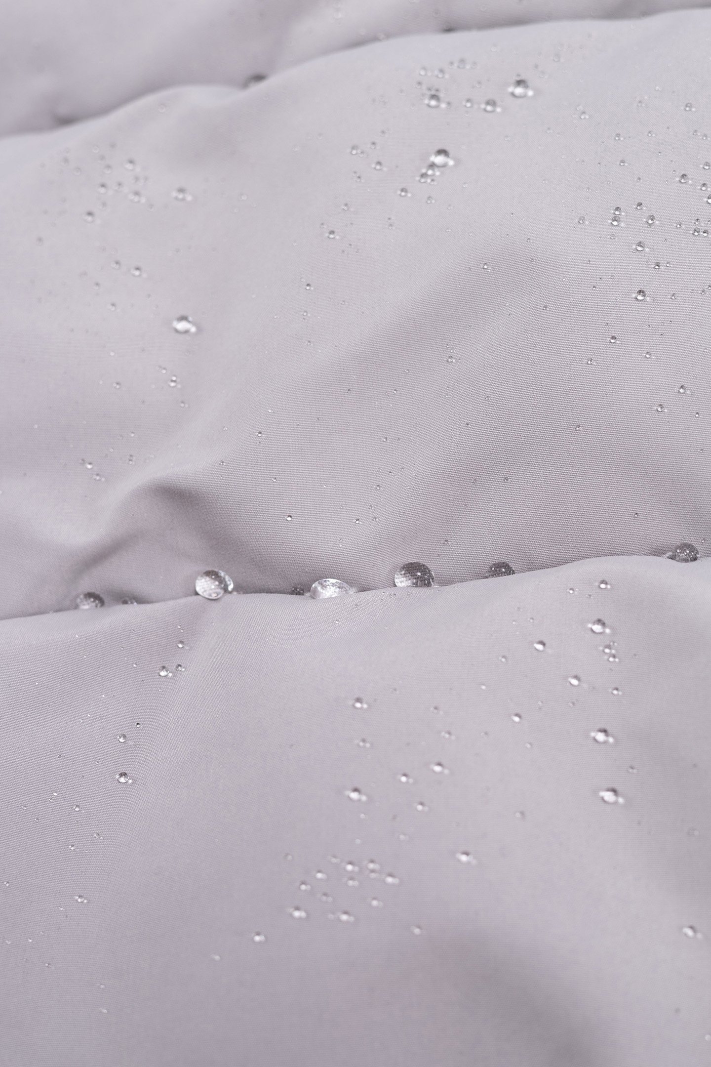 GIRL'S SHORT RECYCLED GREY QUILTED DOWN JACKET 8