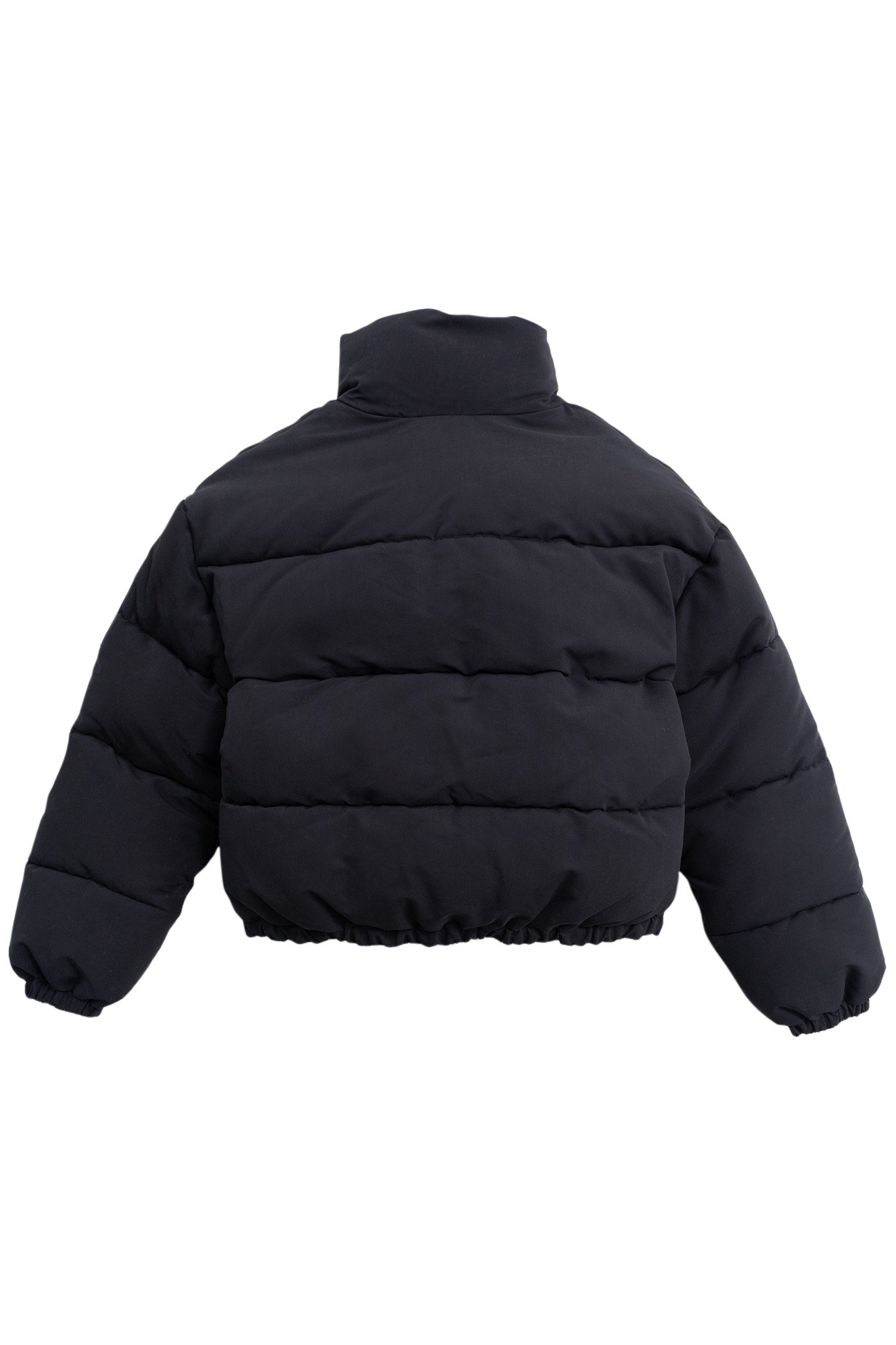 GIRL'S BLACK RECYCLED QUILTED DOWN JACKET 2