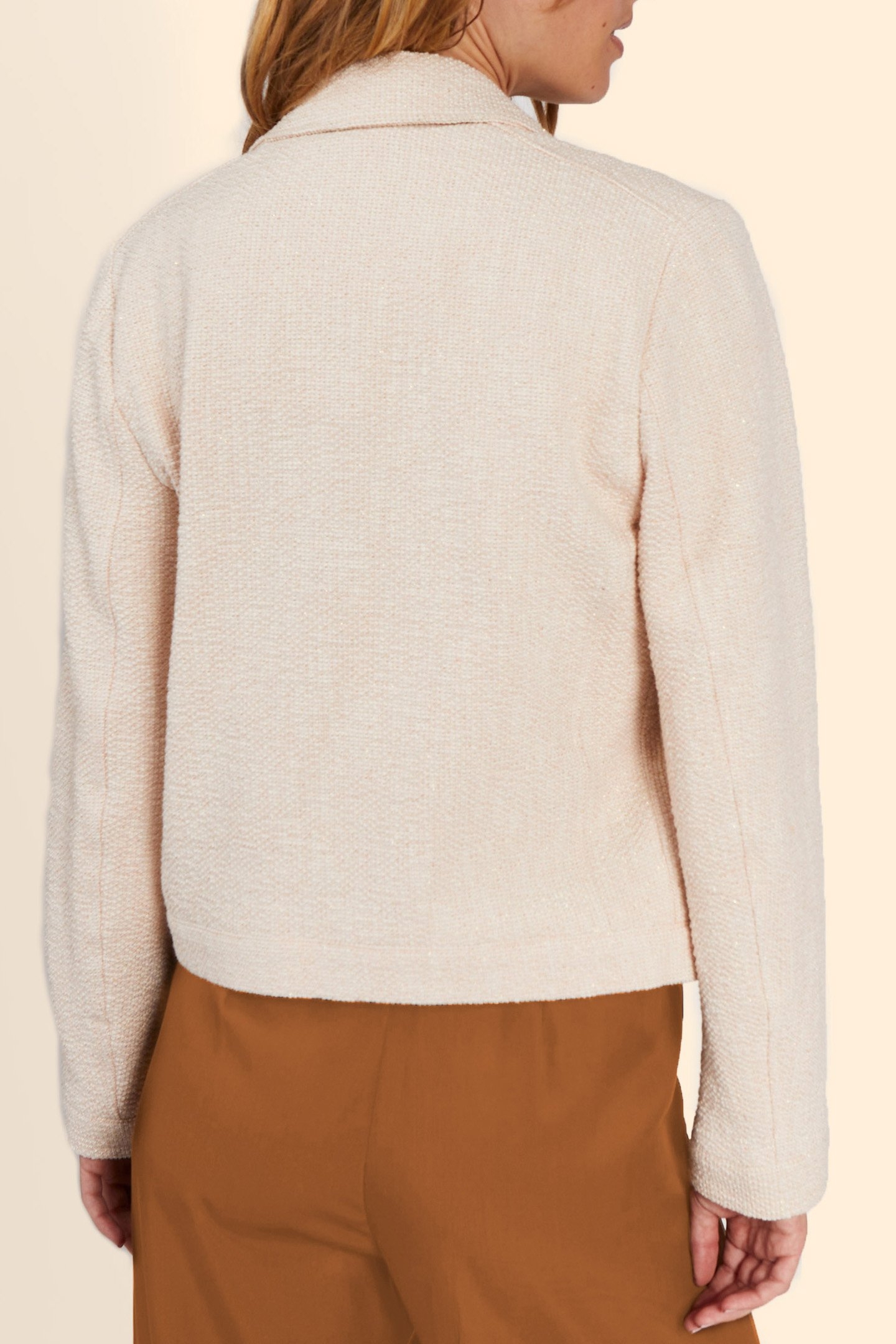 FRESH PINK BIKER-STYLE JACKET 2