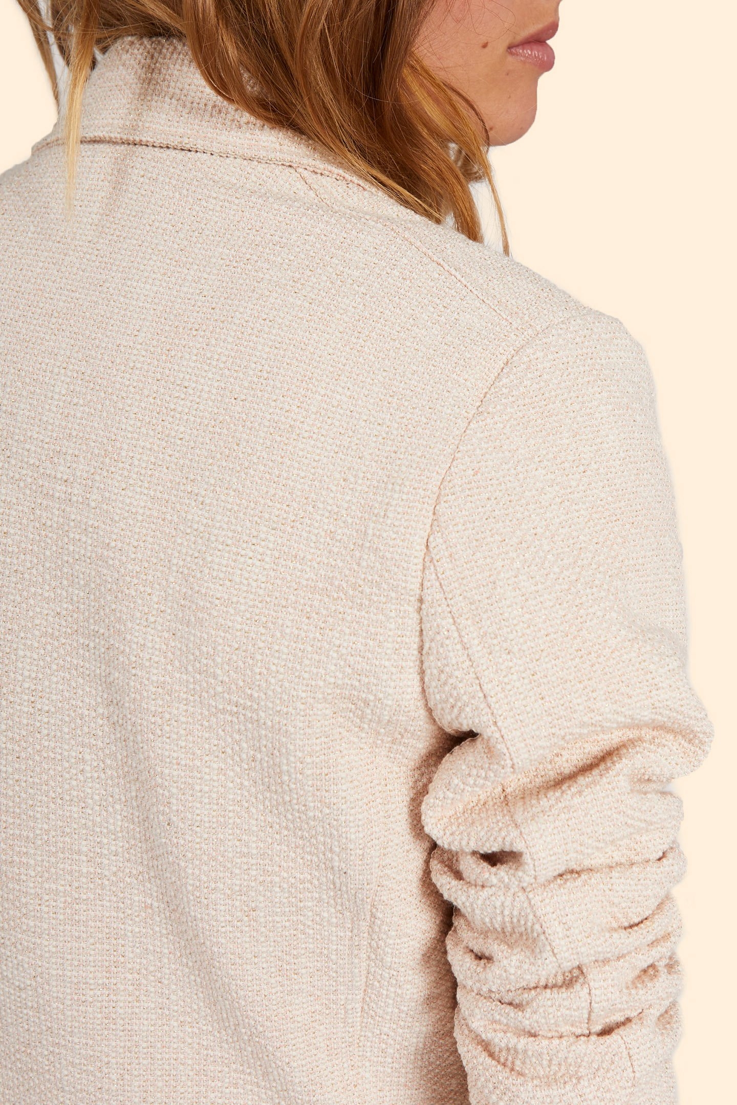 FRESH PINK BIKER-STYLE JACKET 4