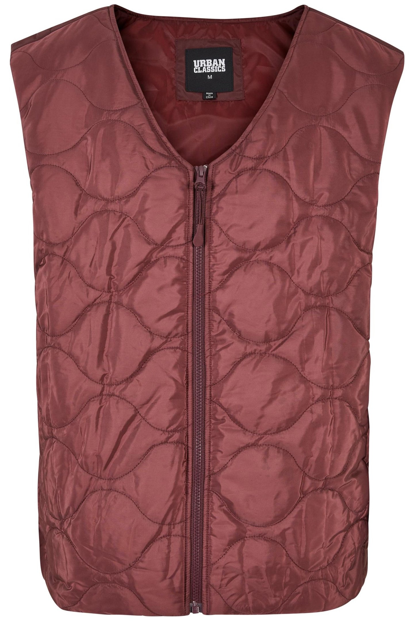 ZIPPED GILET CHERRY 1