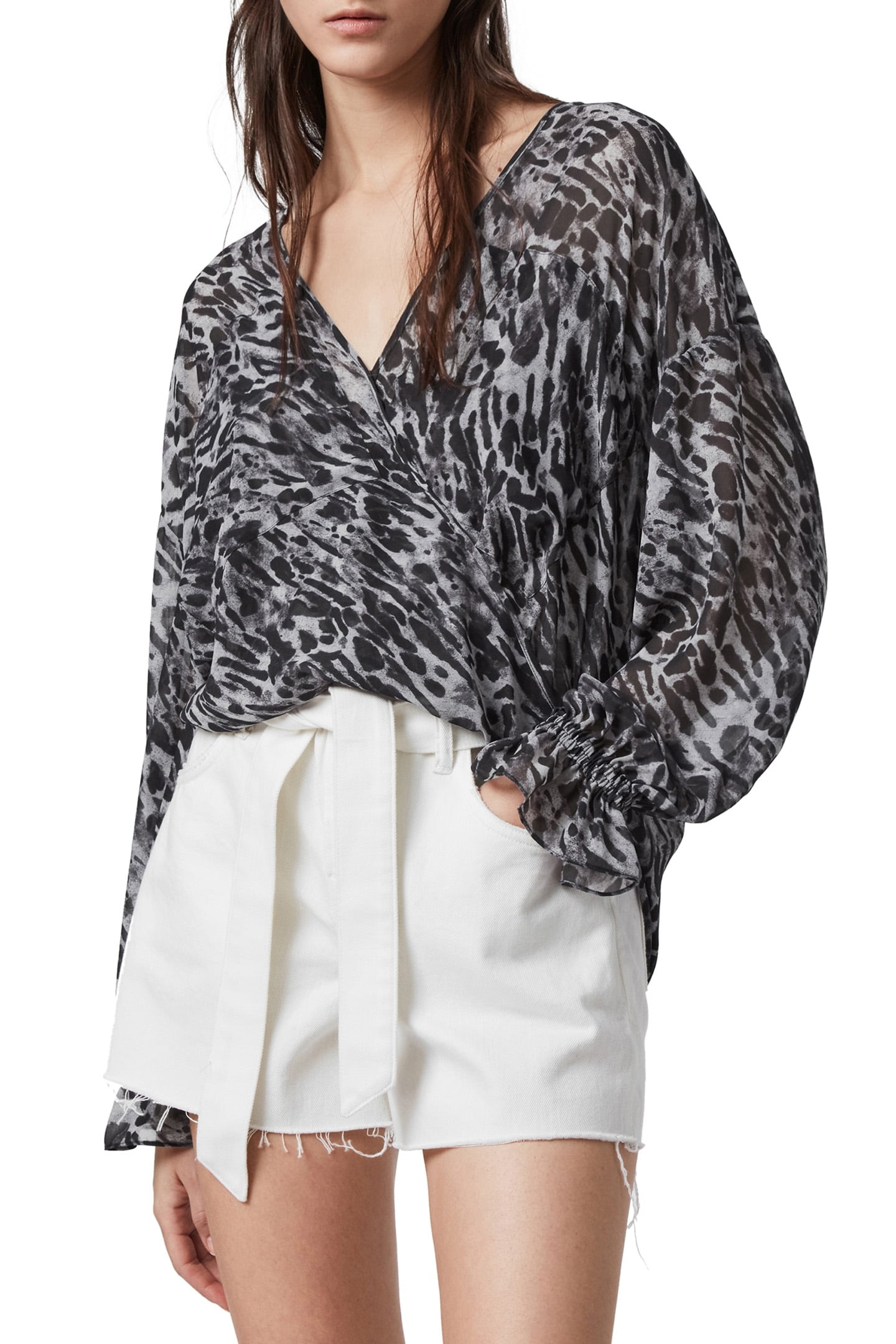 PENNY AMBIENT TOP PALE GREY 4