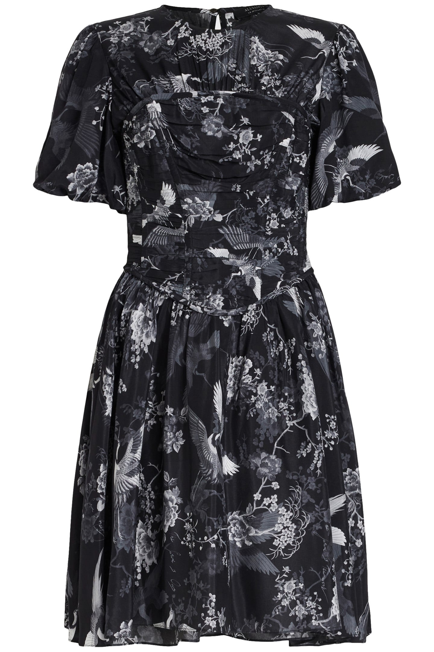 ALI PEGGY DRESS BLACK 4