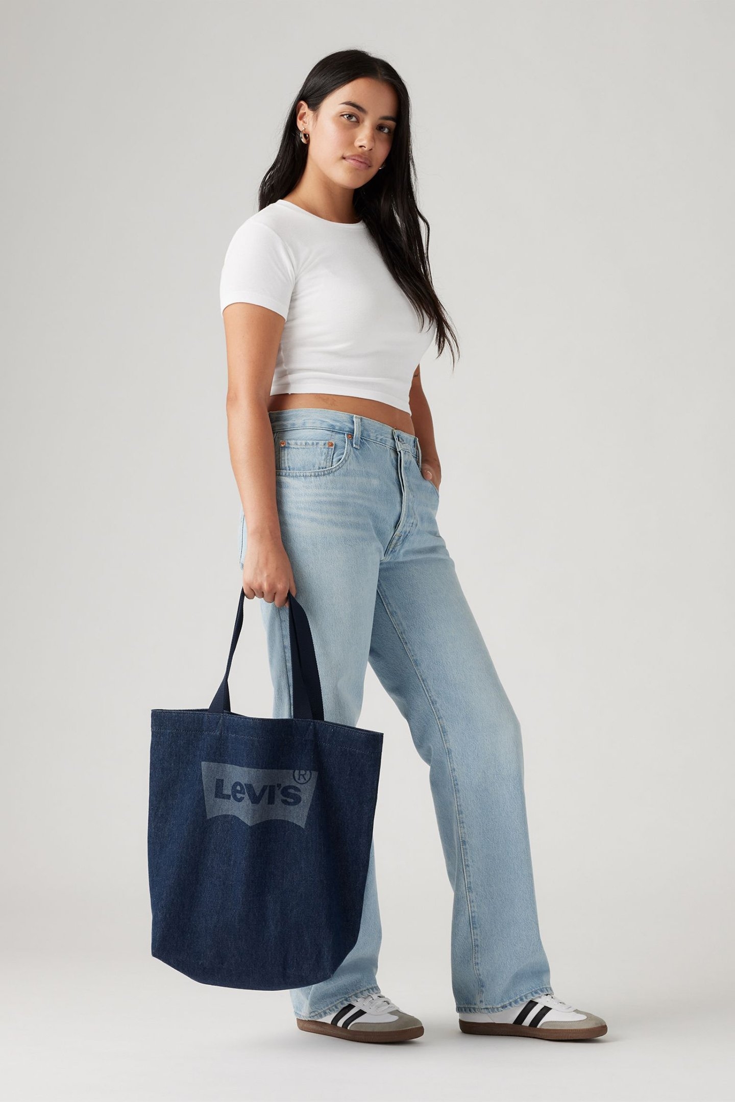 LEVI’S® BATWING TOTE BAG IN INDIGO RINSE 2